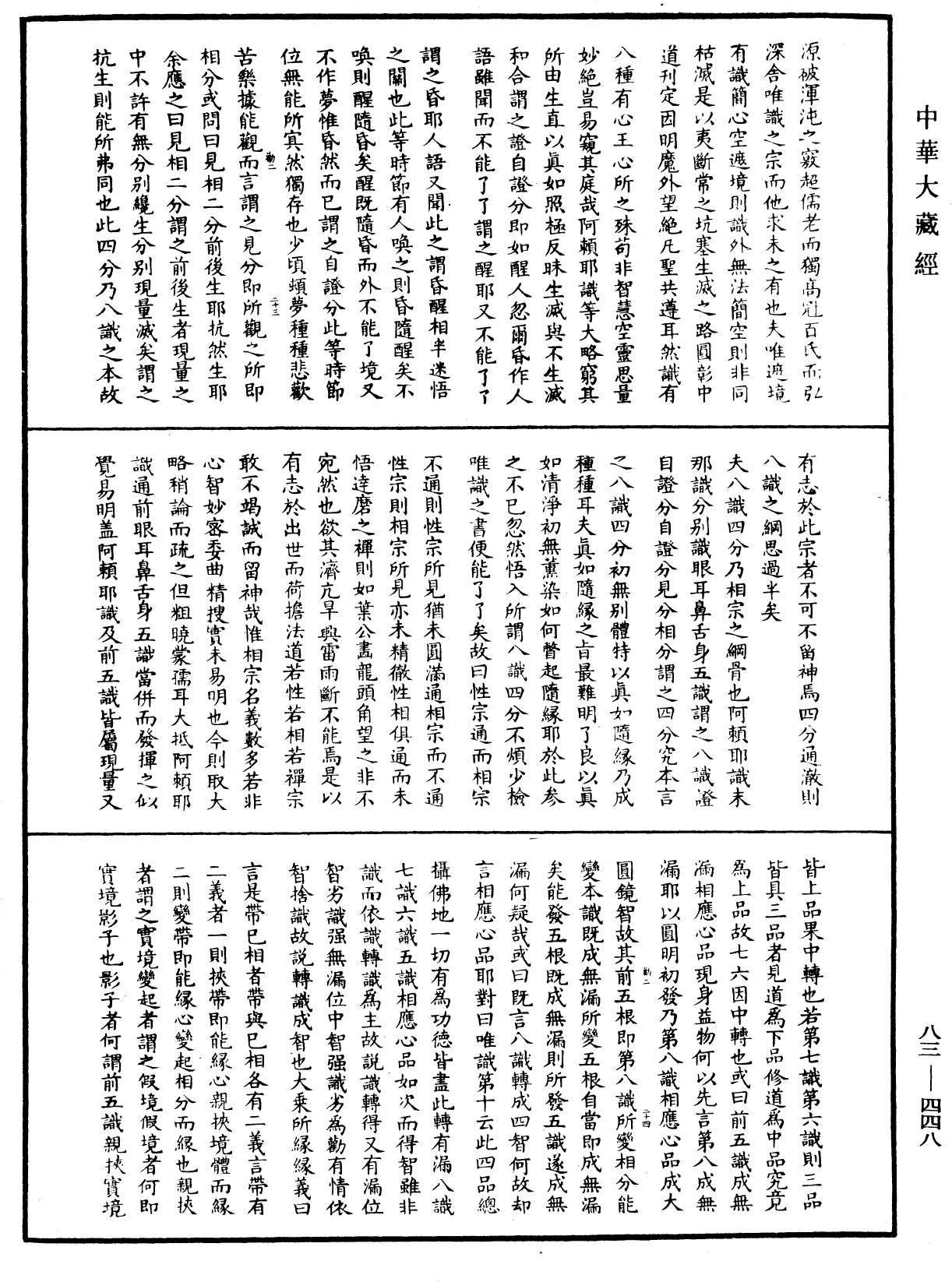 紫柏尊者全集《中華大藏經》_第83冊_第0448頁