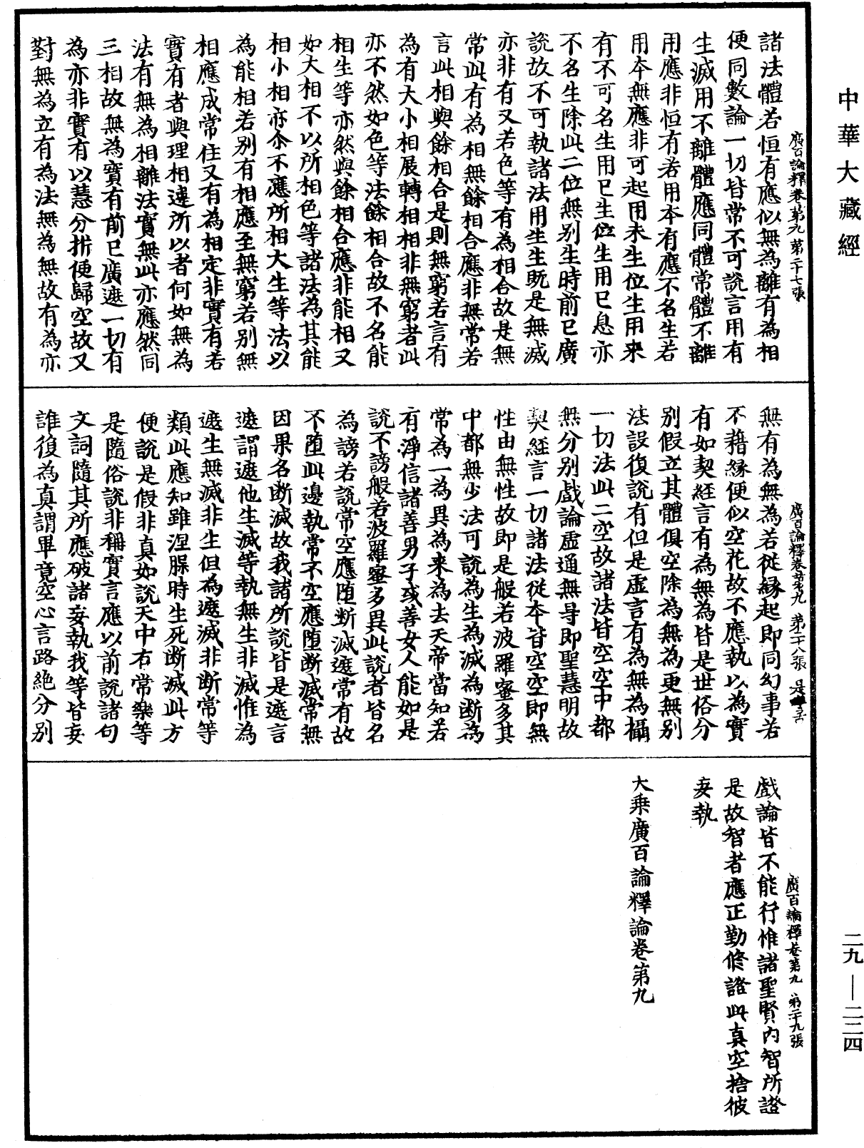 大乘廣百論釋論《中華大藏經》_第29冊_第0224頁