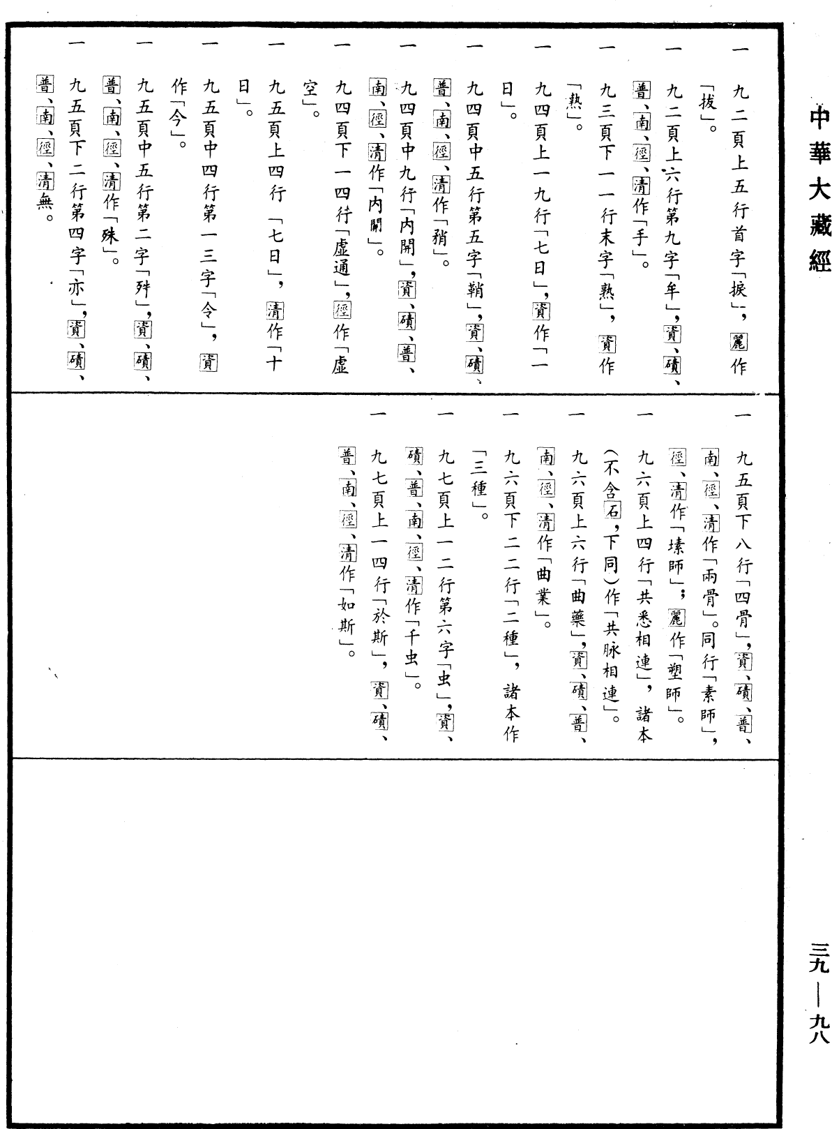 根本說一切有部毗奈耶雜事《中華大藏經》_第39冊_第0098頁11