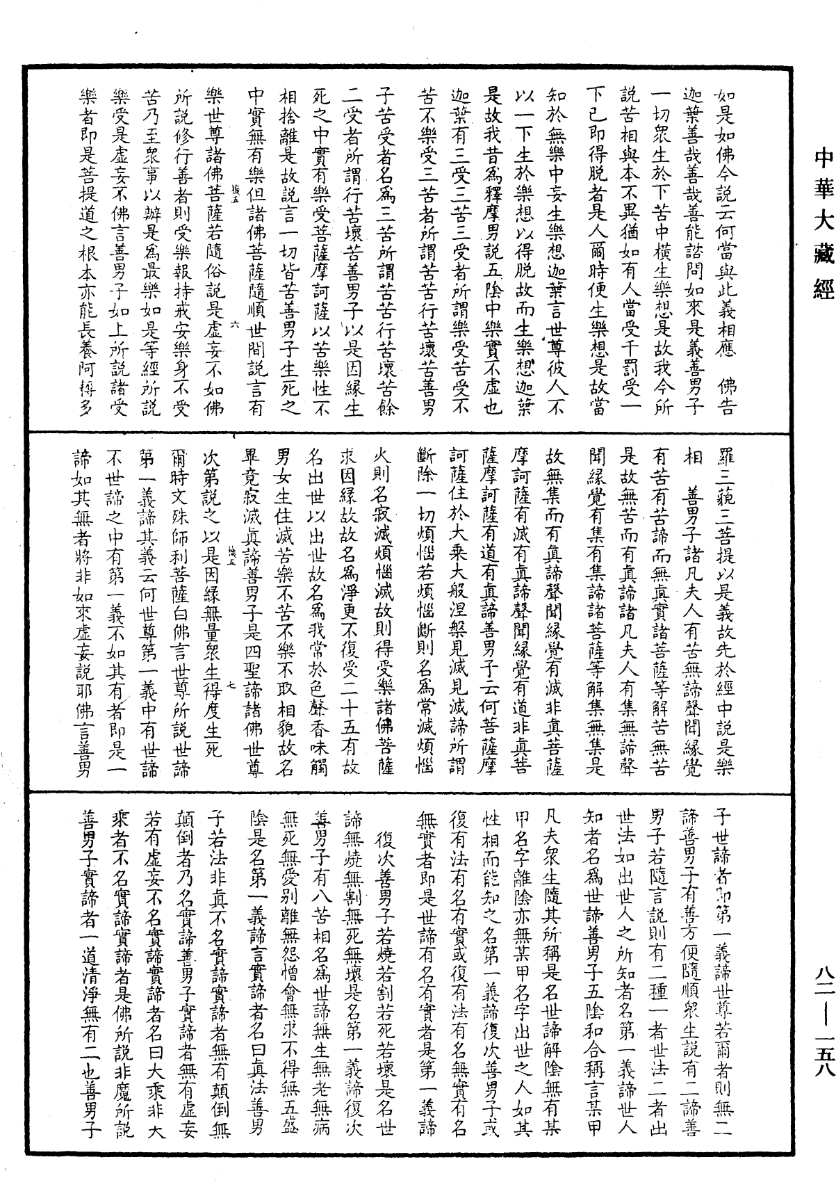 御錄經海一滴《中華大藏經》_第82冊_第0158頁