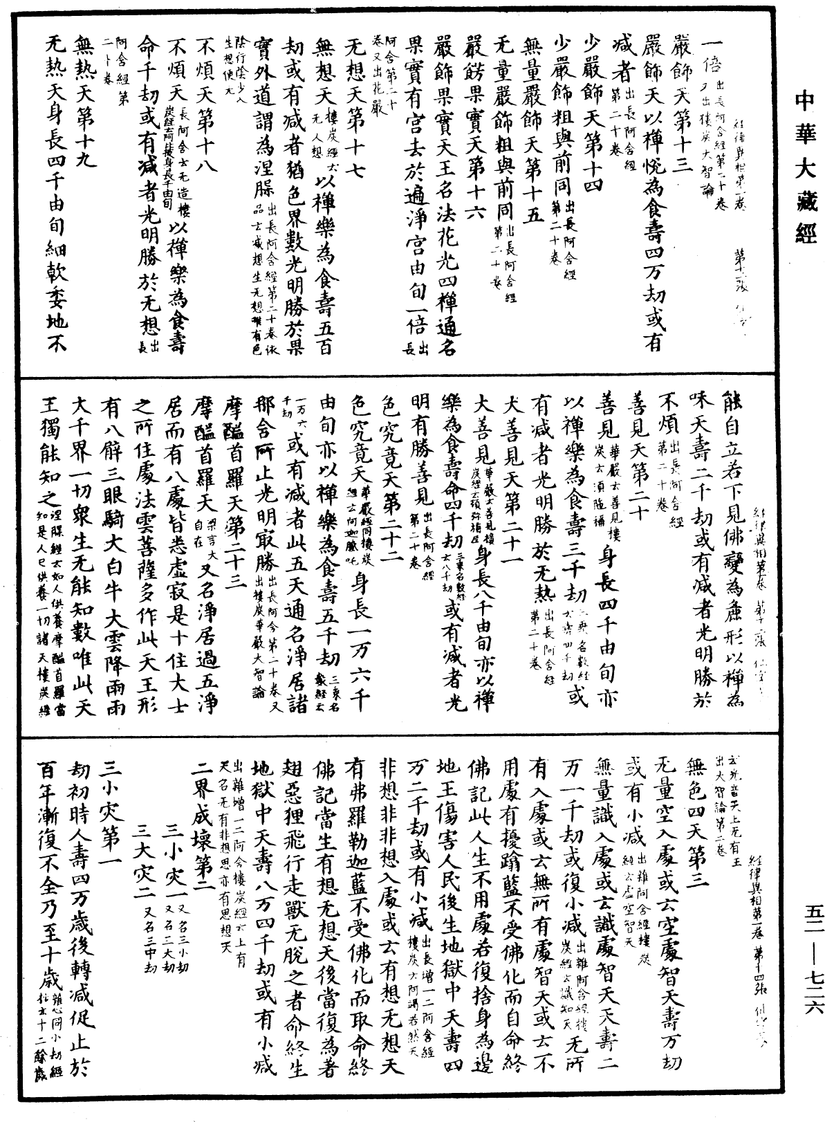 经律异相《中华大藏经》_第52册_第726页