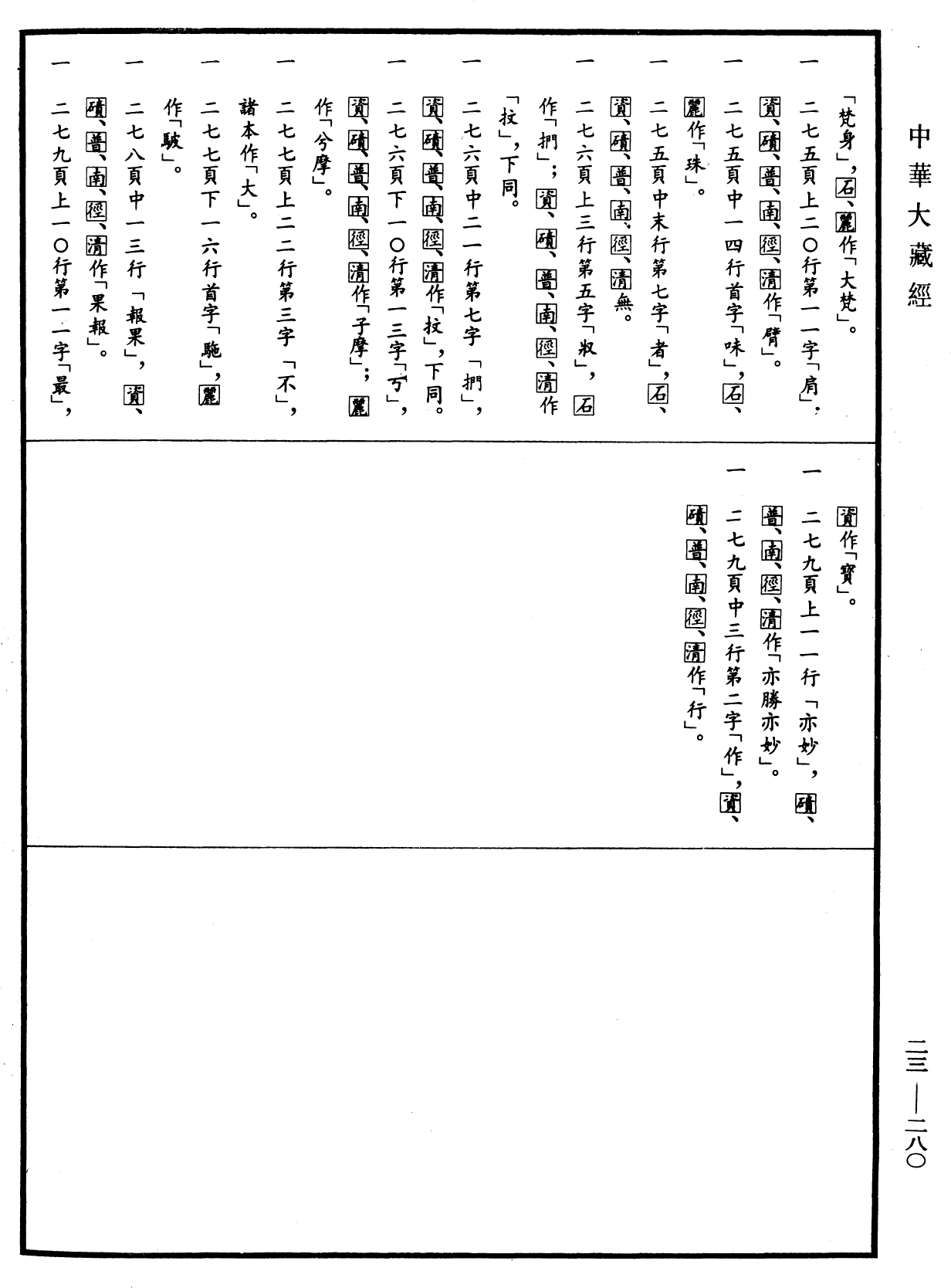 蓮華面經《中華大藏經》_第23冊_第280頁1