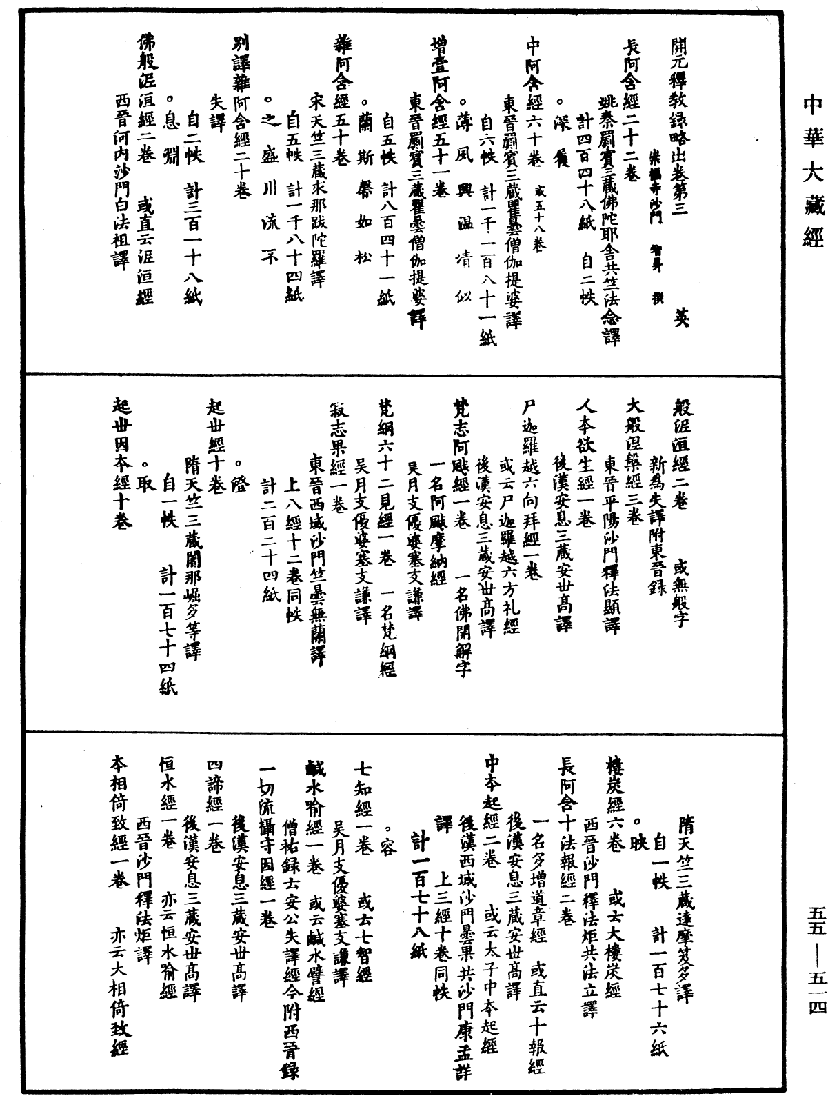 開元釋教錄略出《中華大藏經》_第55冊_第514頁