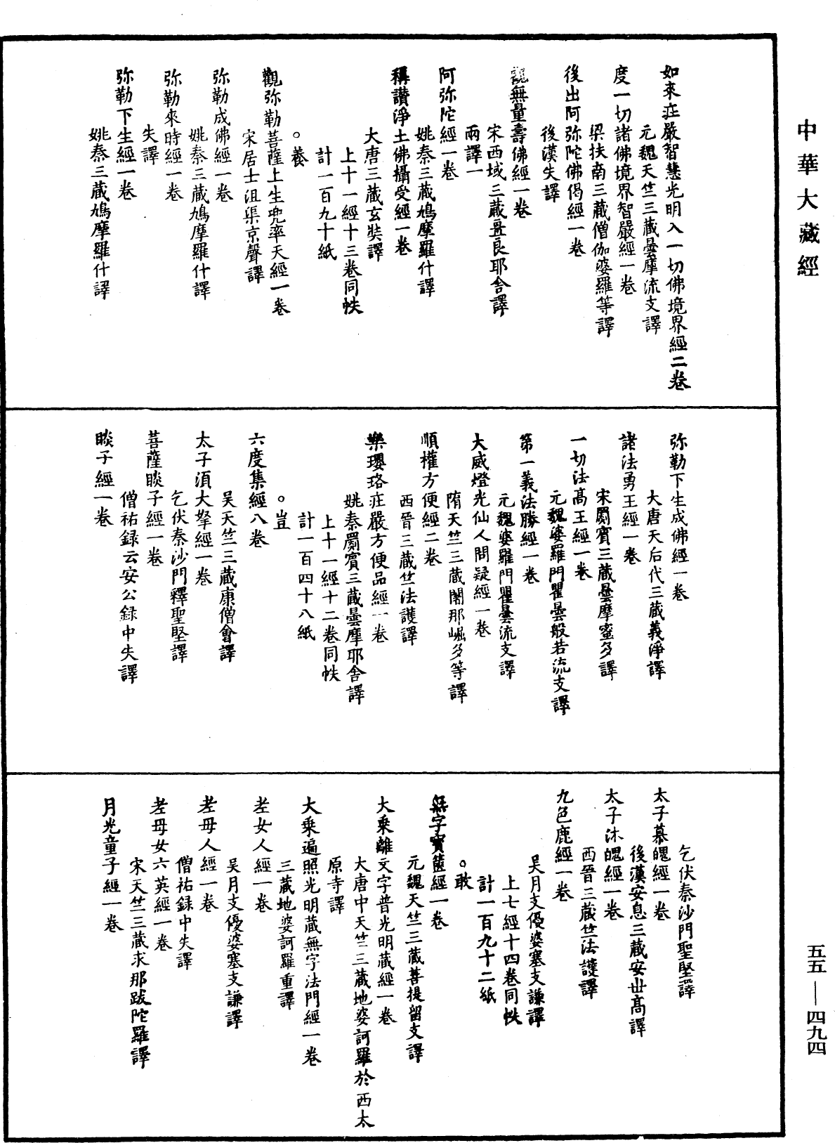 開元釋教錄略出《中華大藏經》_第55冊_第494頁