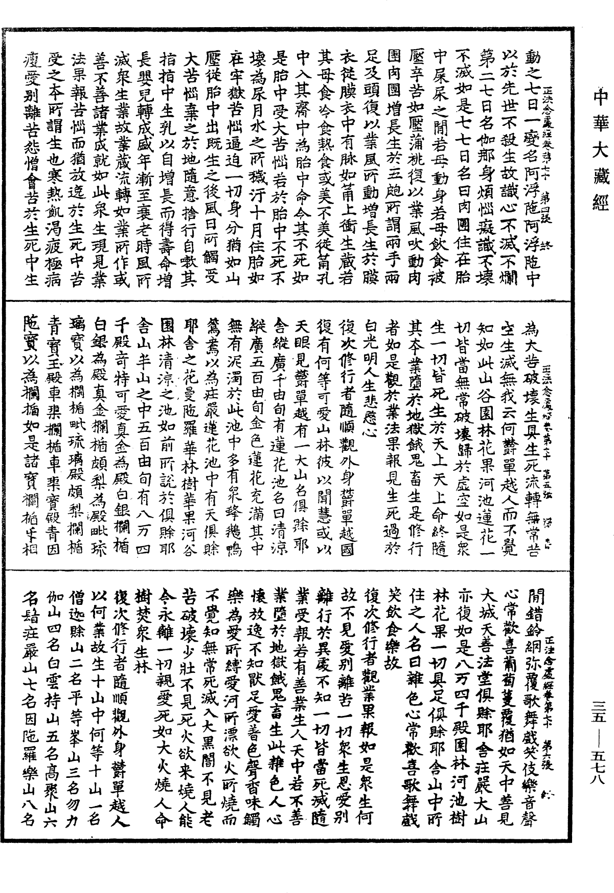 正法念處經《中華大藏經》_第35冊_第0578頁