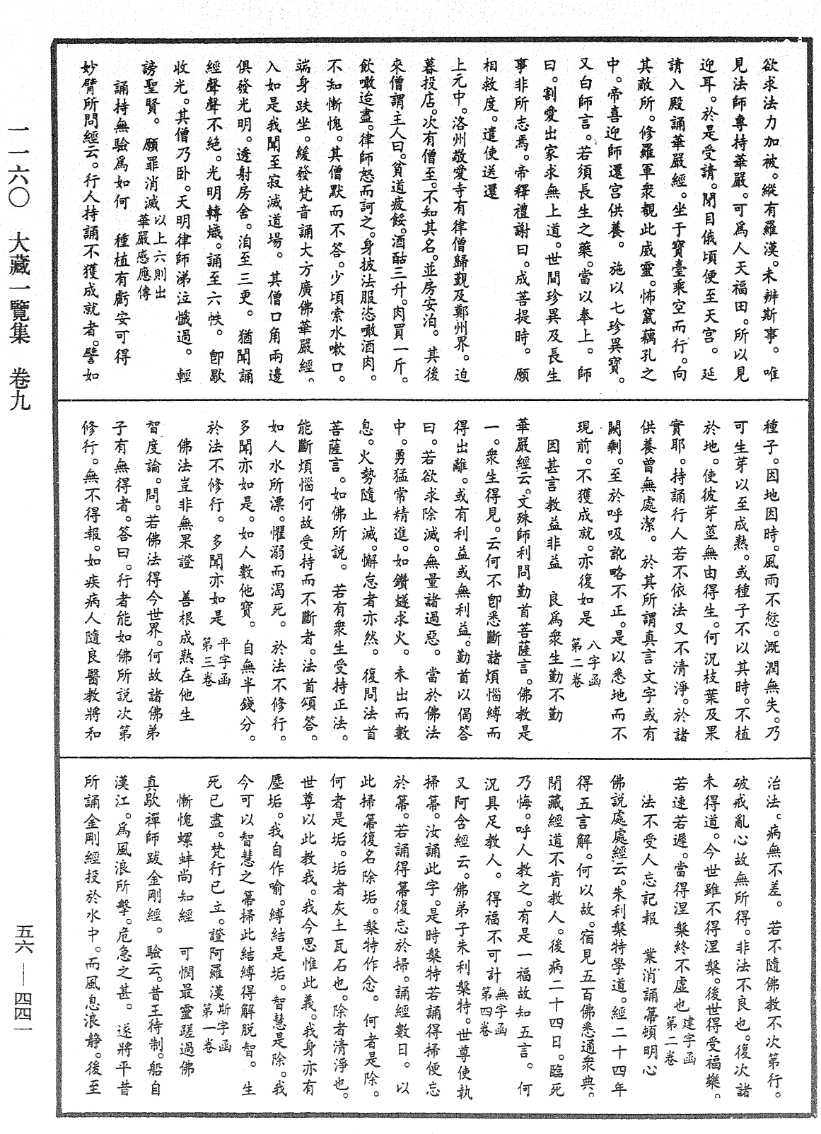 大藏一覽集《中華大藏經》_第56冊_第0441頁