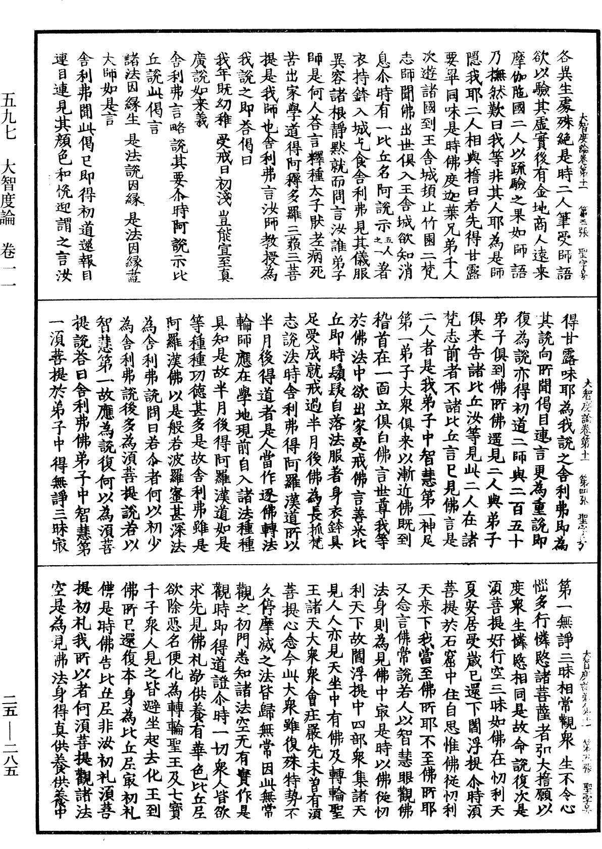 大智度論《中華大藏經》_第25冊_第285頁