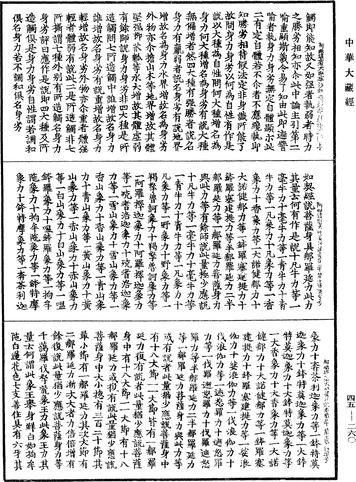 阿毗達磨大毗婆沙論《中華大藏經》_第45冊_第260頁