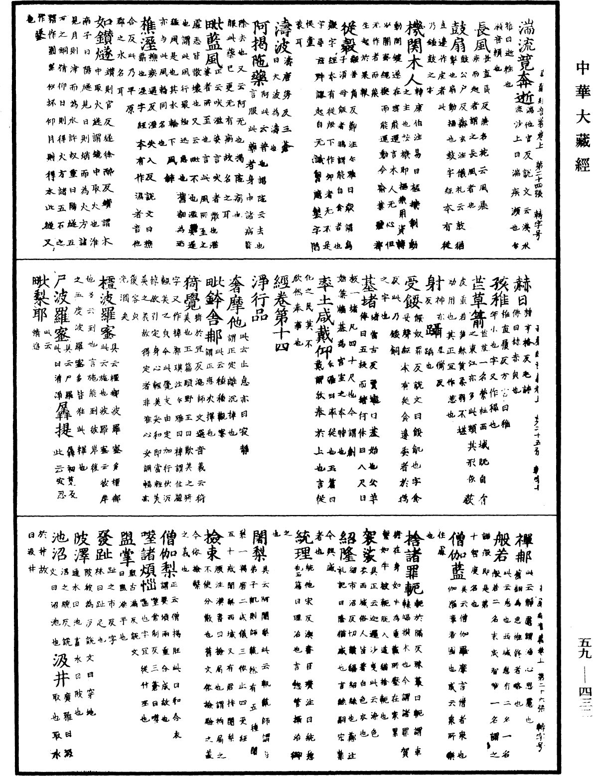 新譯大方廣佛華嚴經音義《中華大藏經》_第59冊_第0432頁