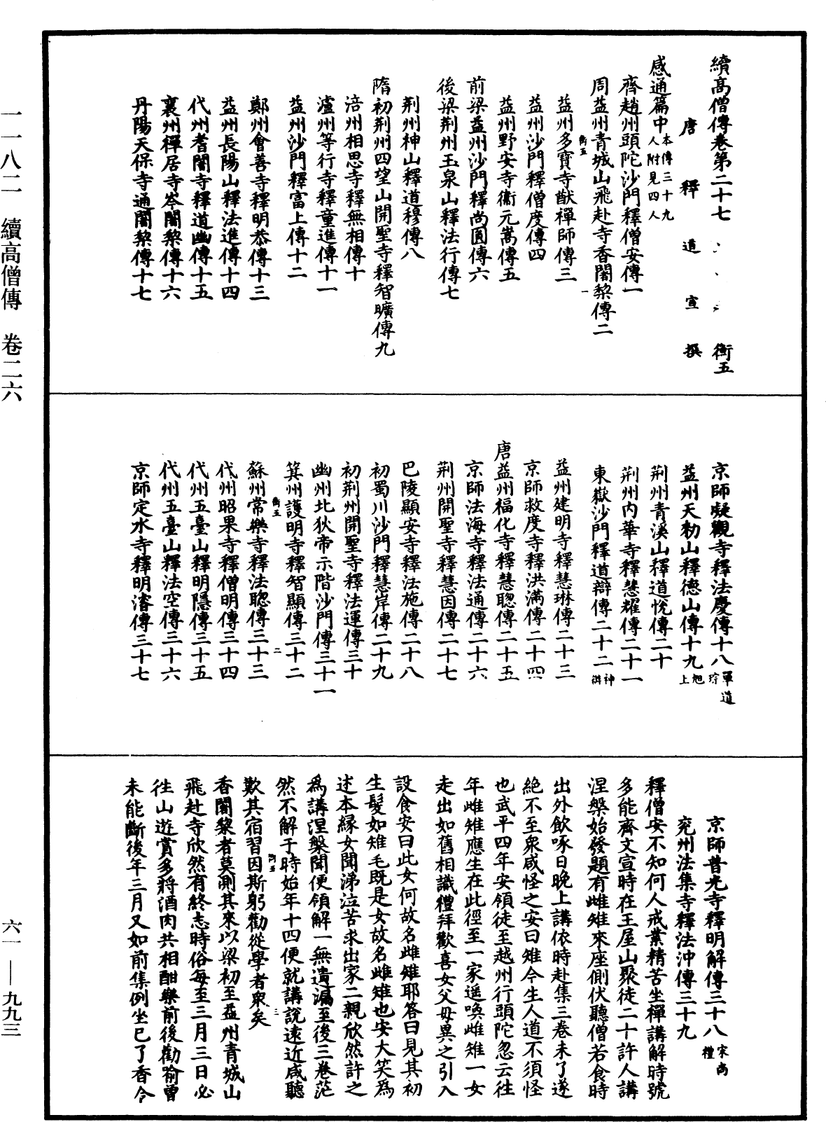 續高僧傳《中華大藏經》_第61冊_第0993頁