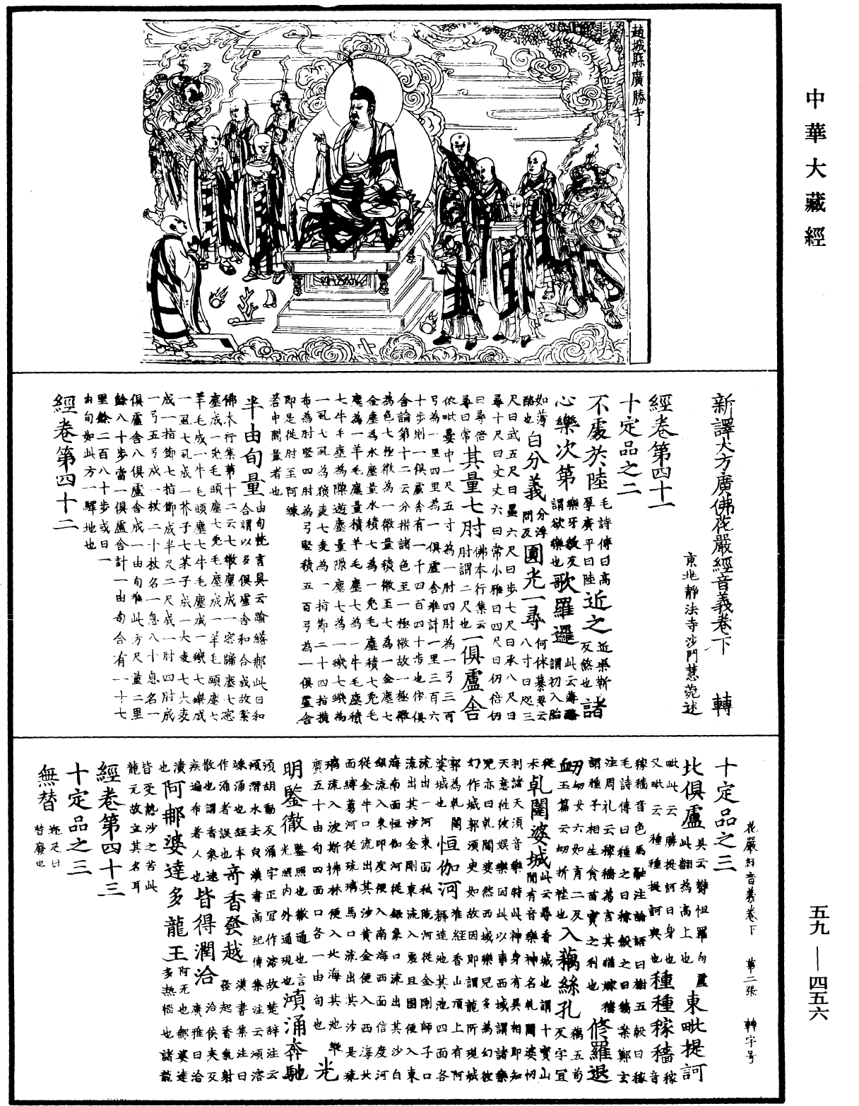 新譯大方廣佛華嚴經音義《中華大藏經》_第59冊_第0456頁