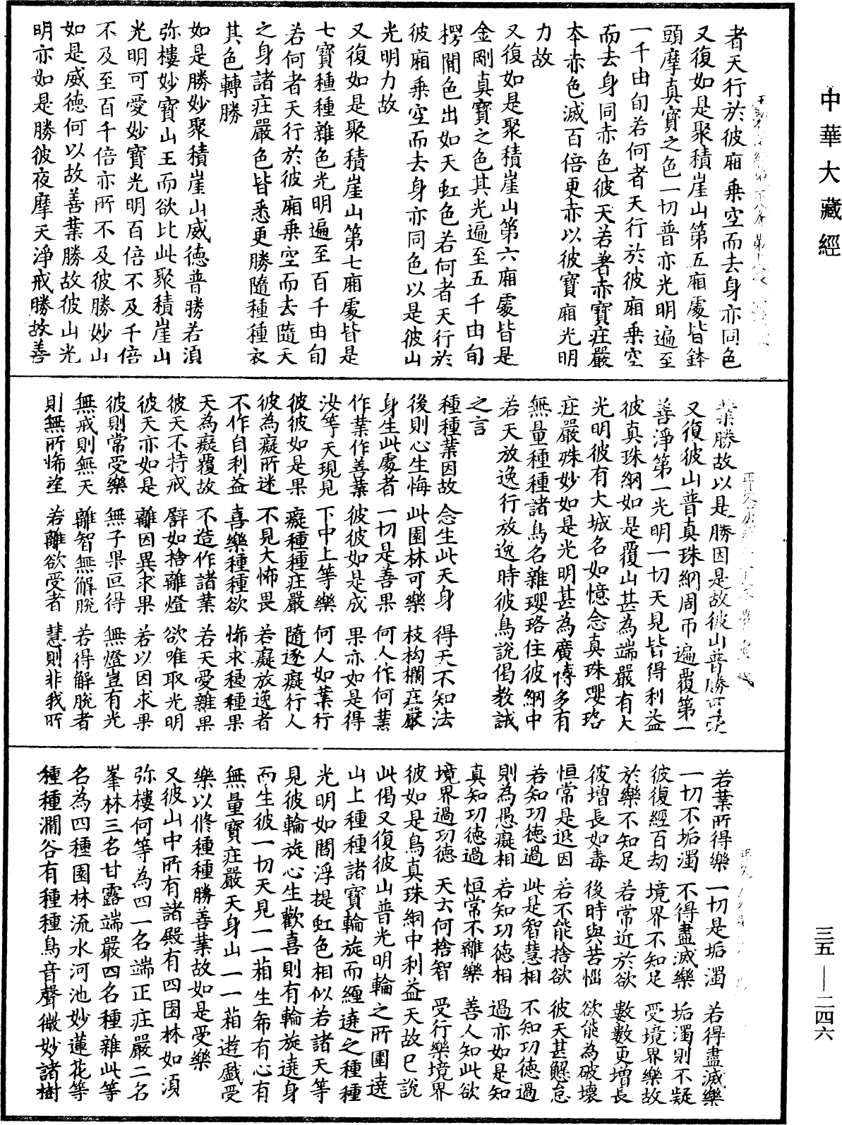 正法念處經《中華大藏經》_第35冊_第0246頁