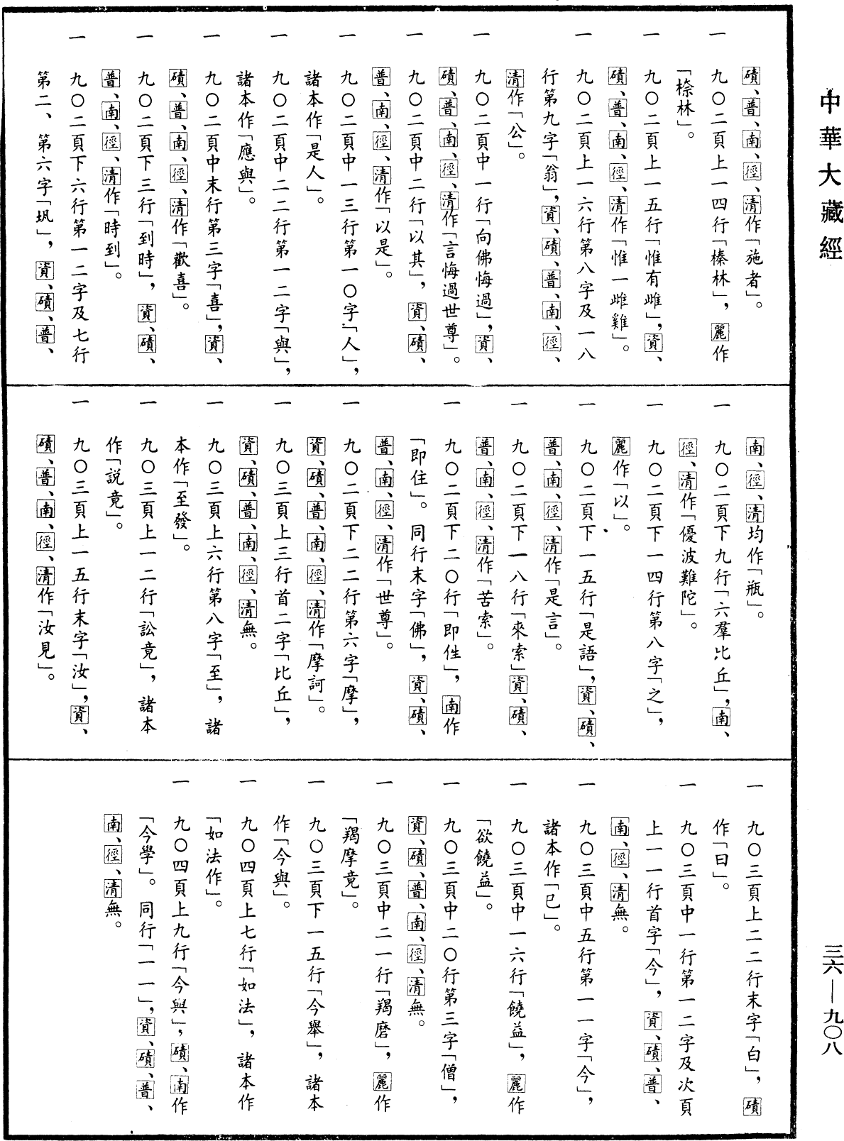 摩訶僧祇律《中華大藏經》_第36冊_第0908頁24