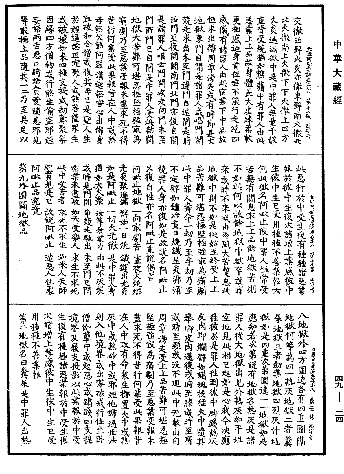 佛說立世阿毗曇論《中華大藏經》_第49冊_第0324頁