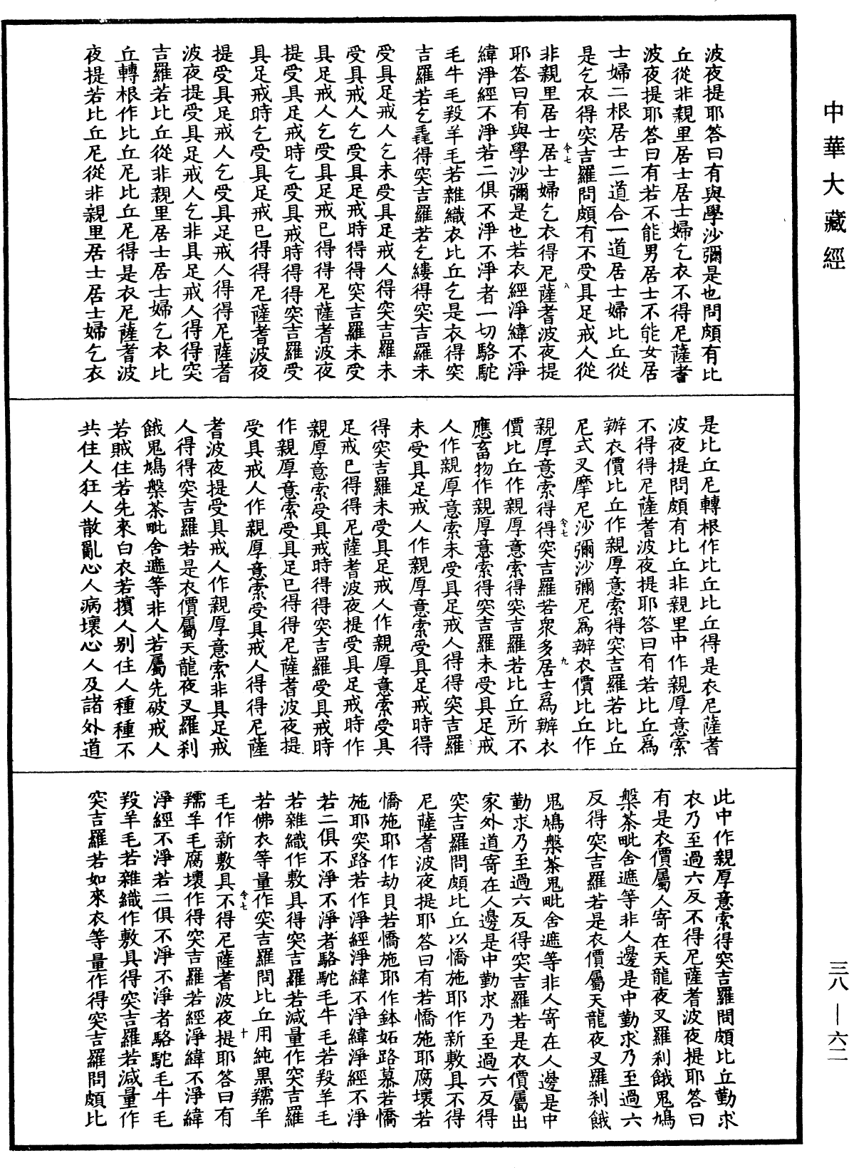 十誦律《中華大藏經》_第38冊_第062頁