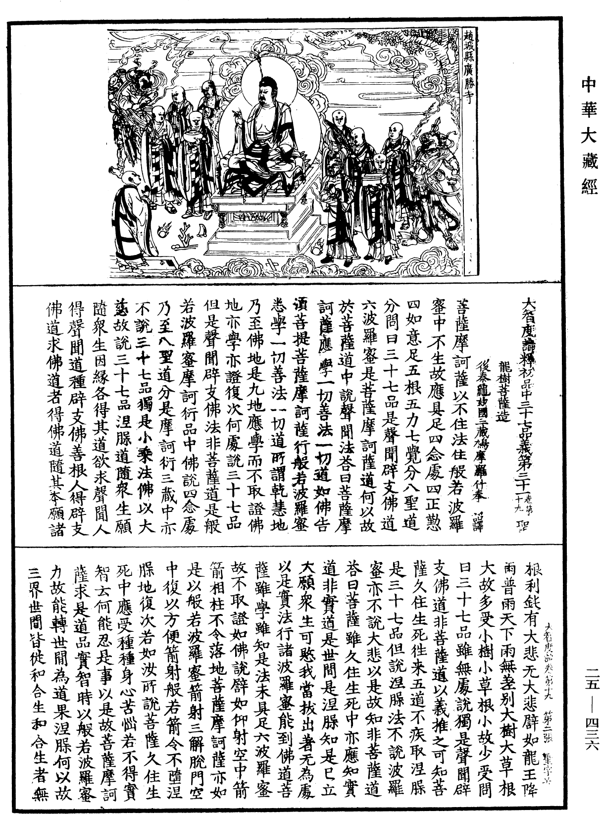 大智度論《中華大藏經》_第25冊_第436頁