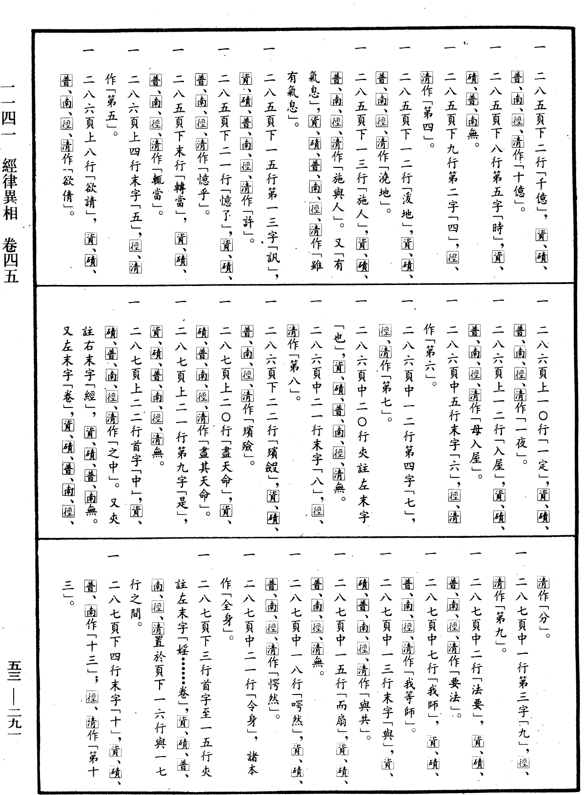 经律异相《中华大藏经》_第53册_第291页