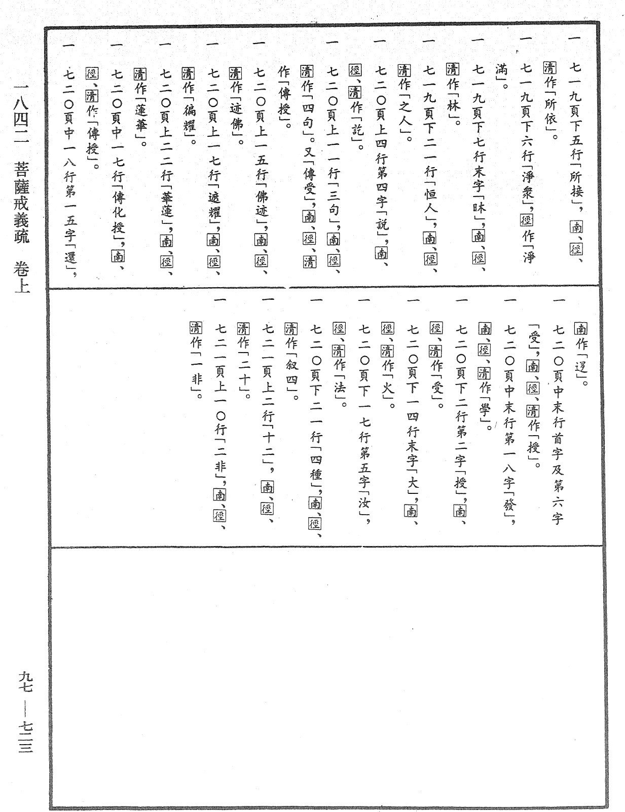 菩薩戒義疏《中華大藏經》_第97冊_第723頁