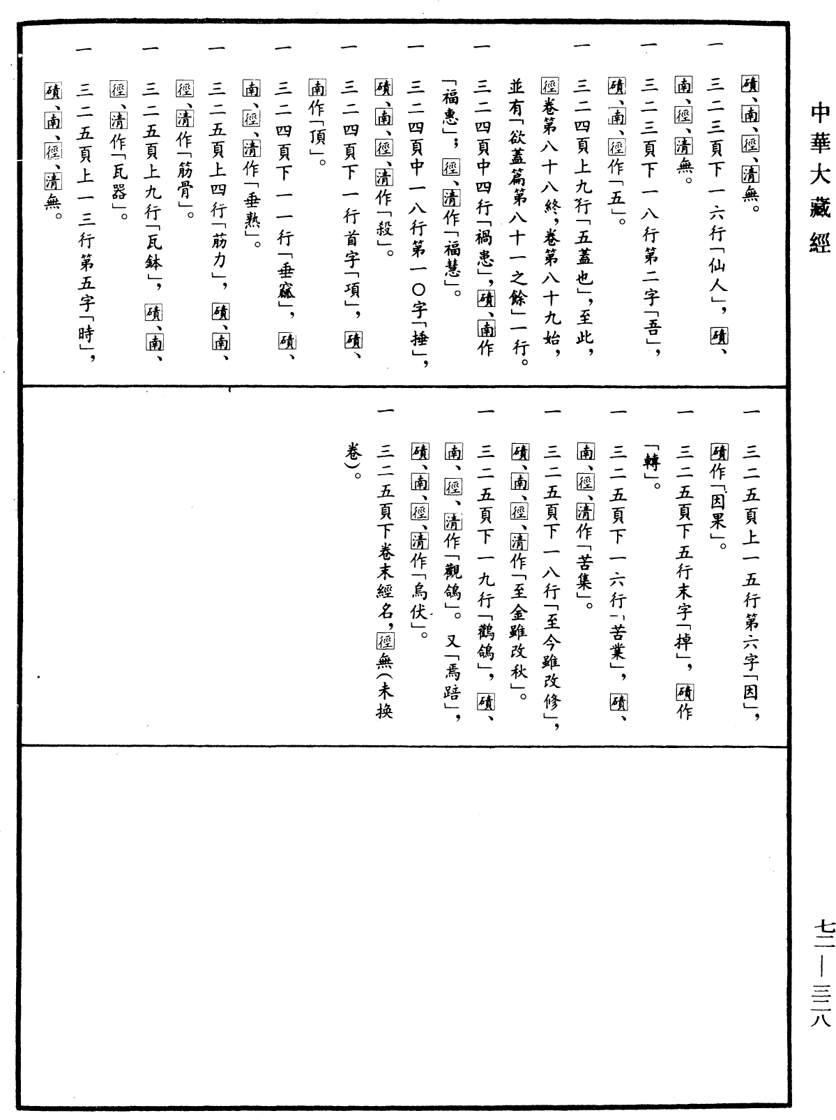 法苑珠林《中華大藏經》_第72冊_第328頁