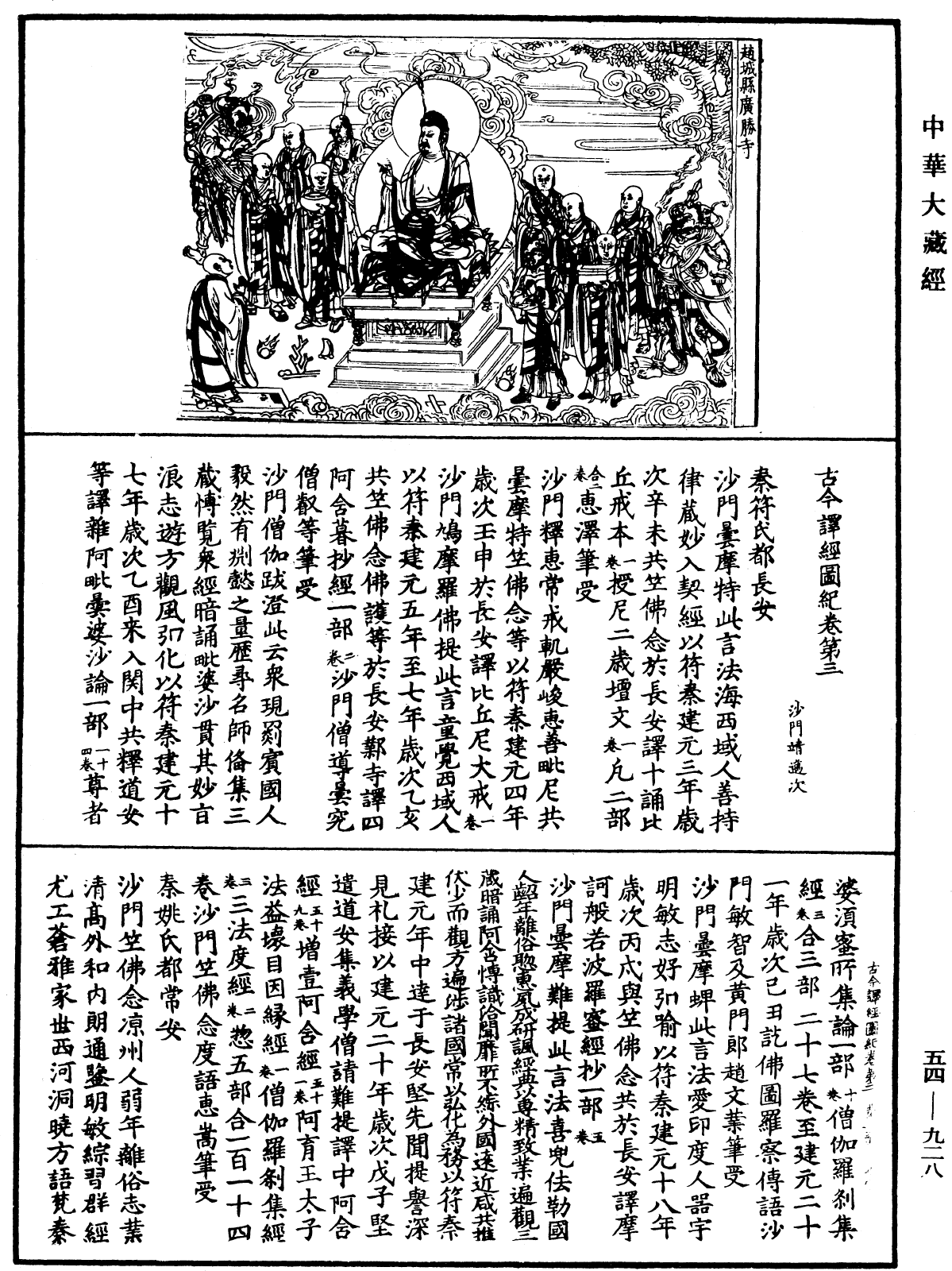 古今譯經圖紀《中華大藏經》_第54冊_第928頁