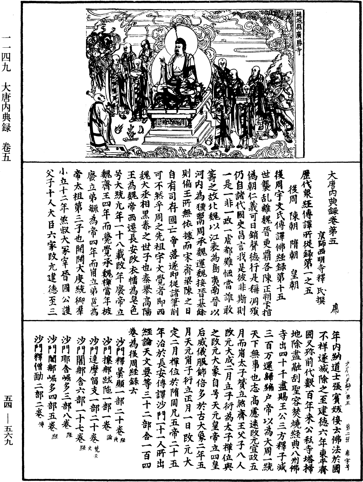 大唐內典錄《中華大藏經》_第54冊_第569頁