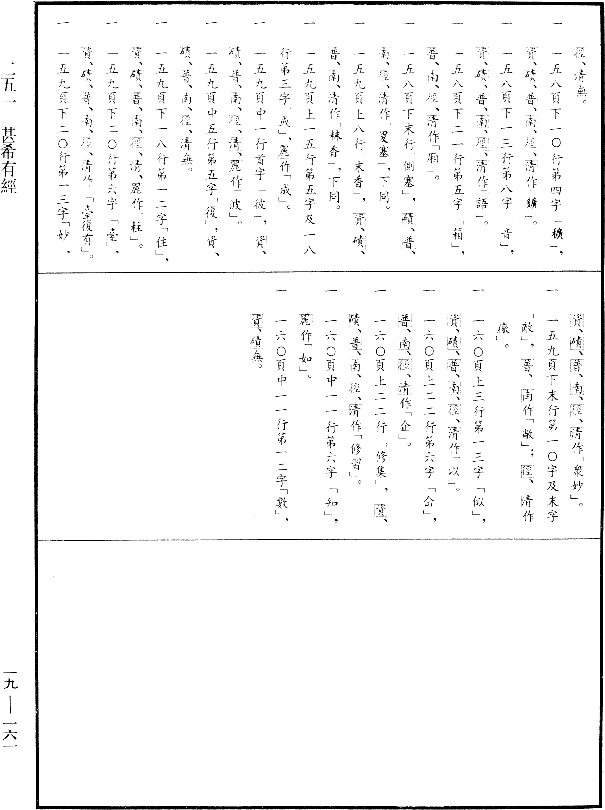 甚希有經《中華大藏經》_第19冊_第161頁