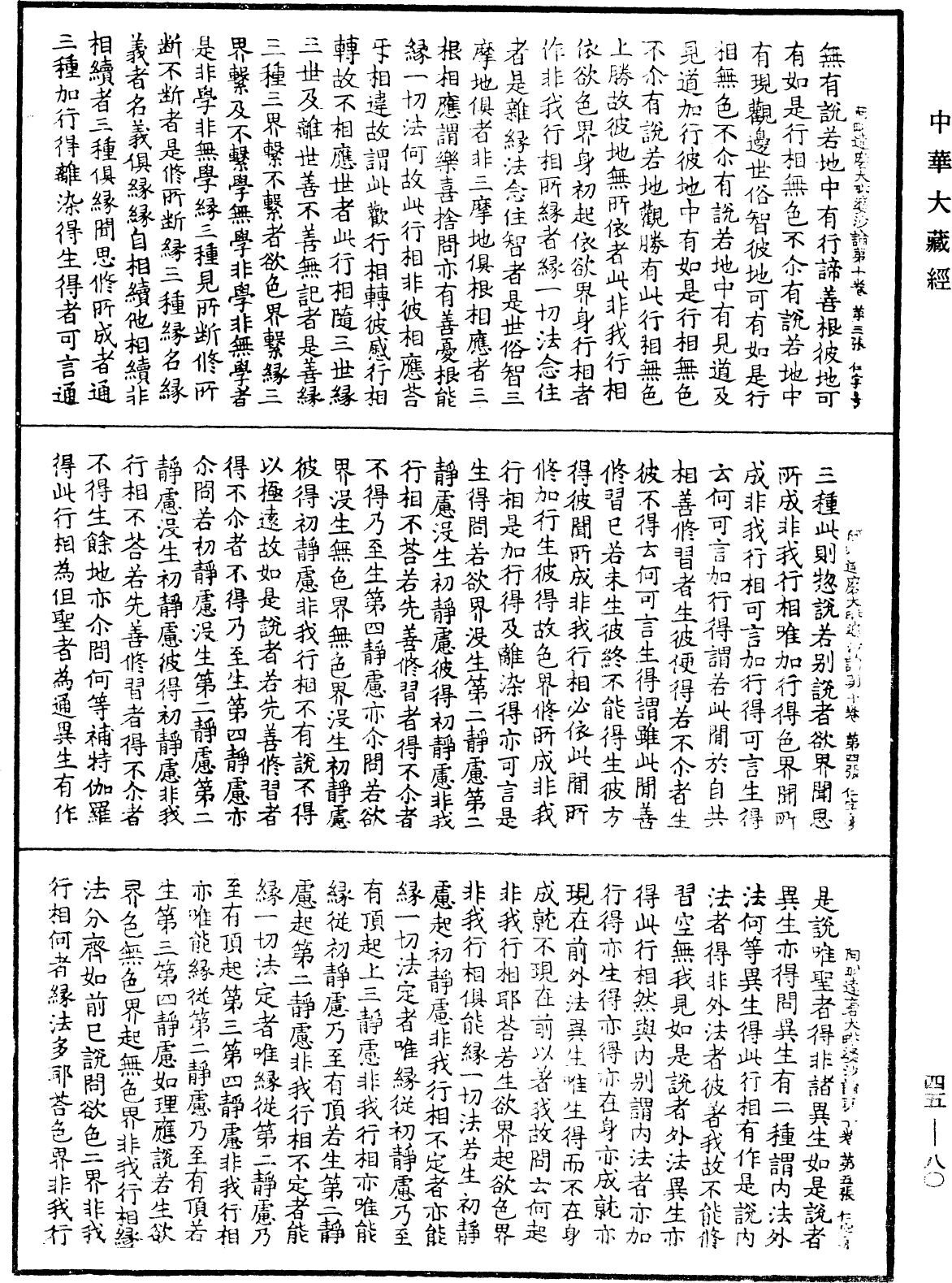 阿毗達磨大毗婆沙論《中華大藏經》_第45冊_第080頁