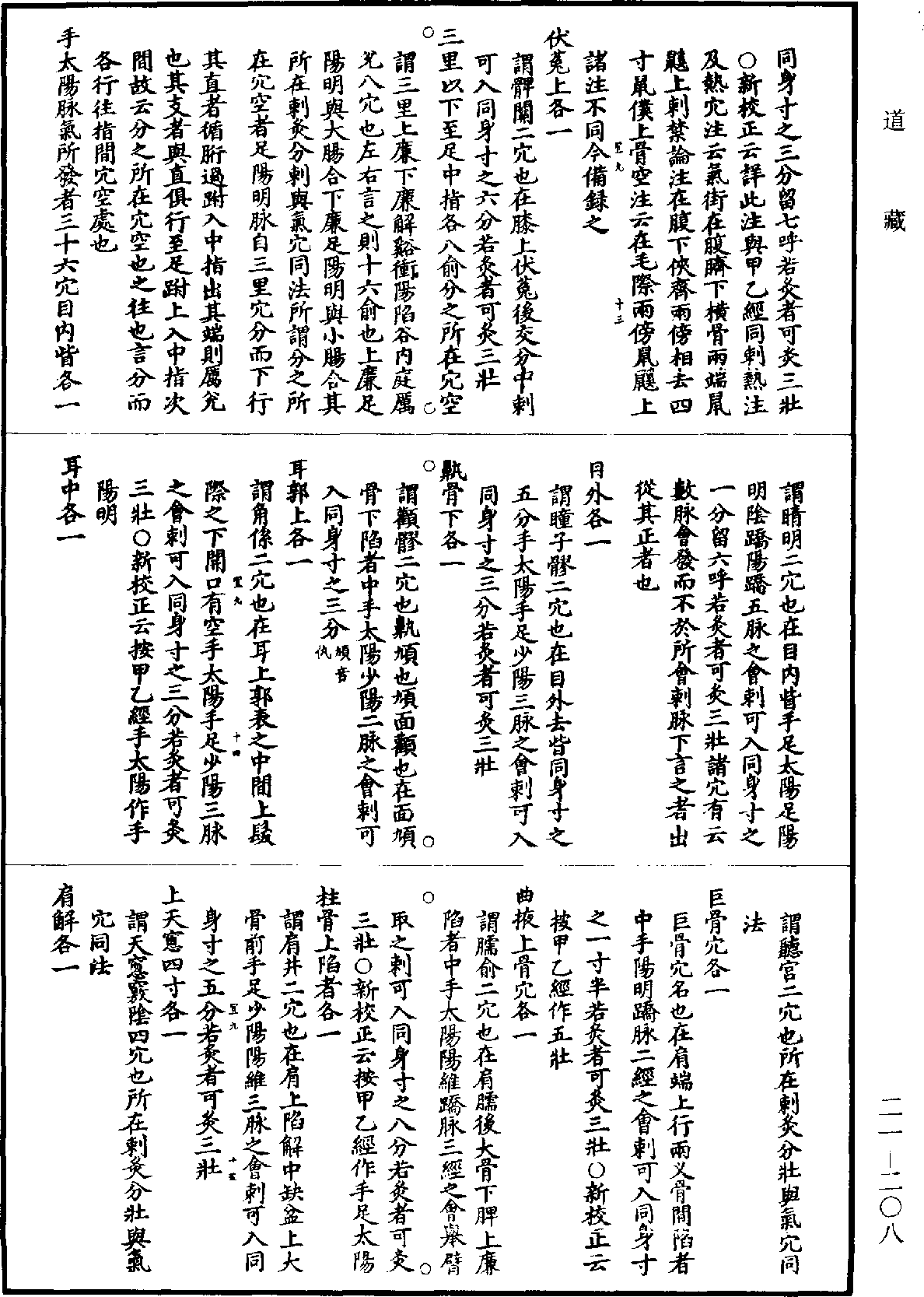 黃帝內經素問補註釋文《道藏》第21冊_第208頁