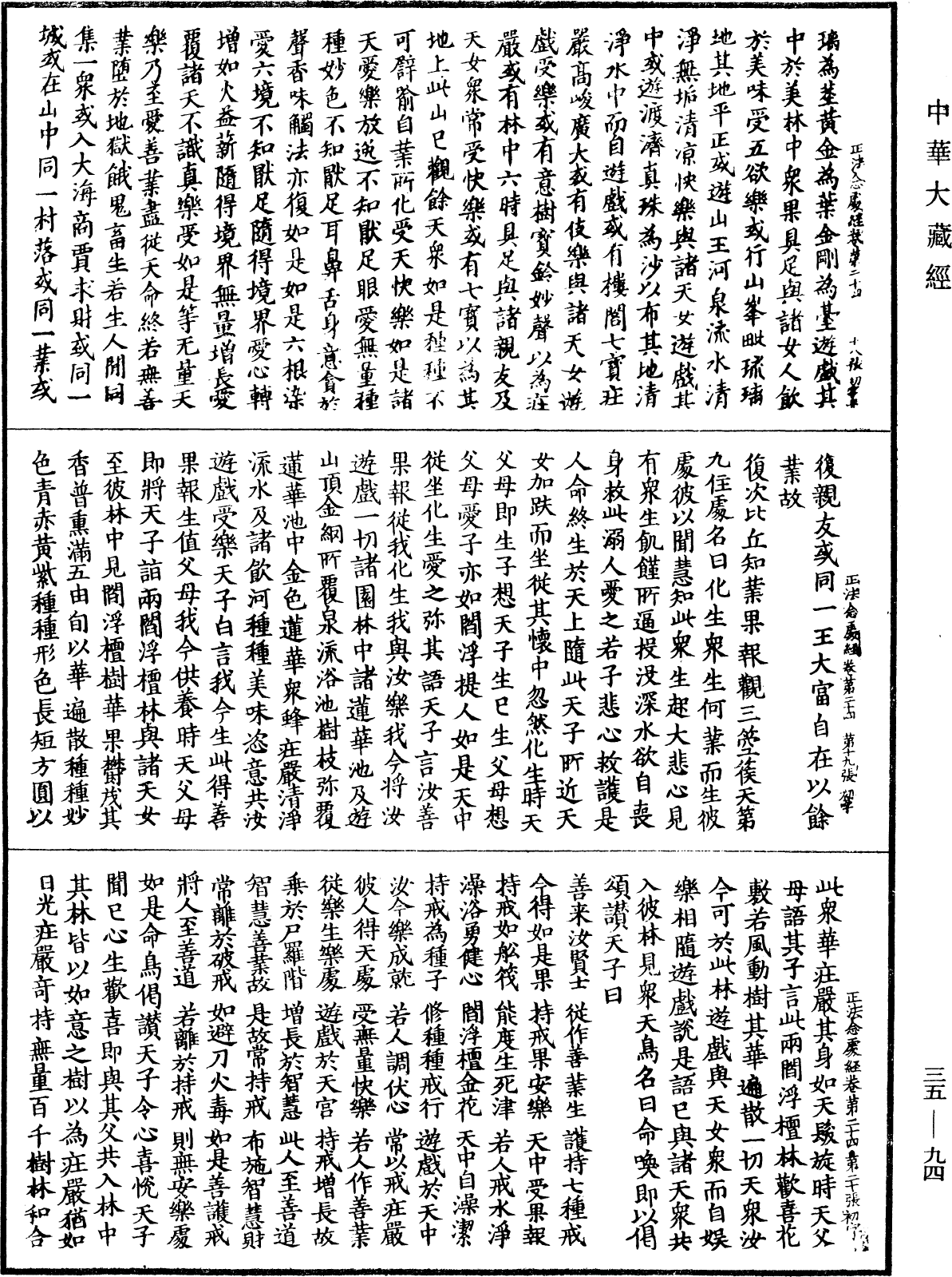 正法念處經《中華大藏經》_第35冊_第0094頁