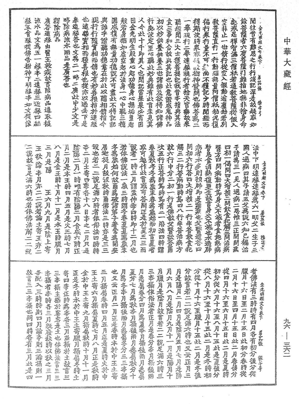 金光明經文句《中華大藏經》_第96冊_第362頁