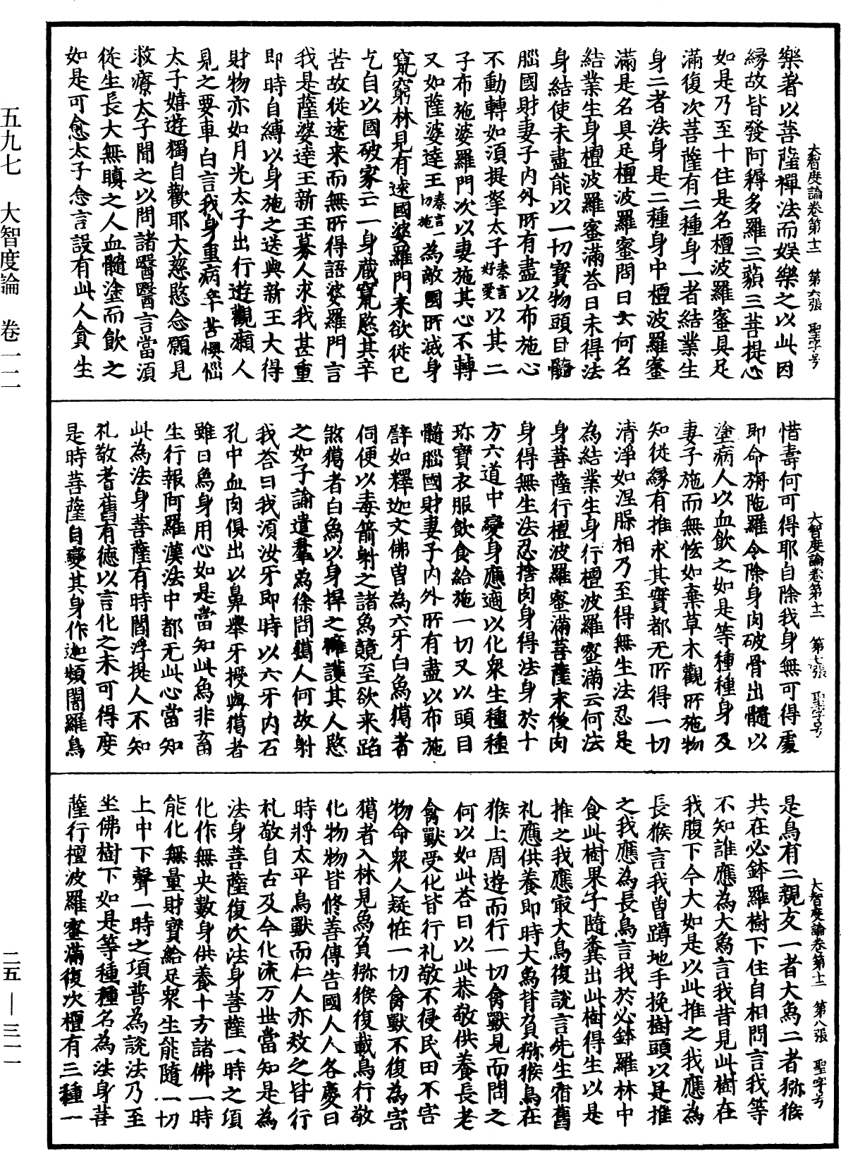 大智度論《中華大藏經》_第25冊_第311頁