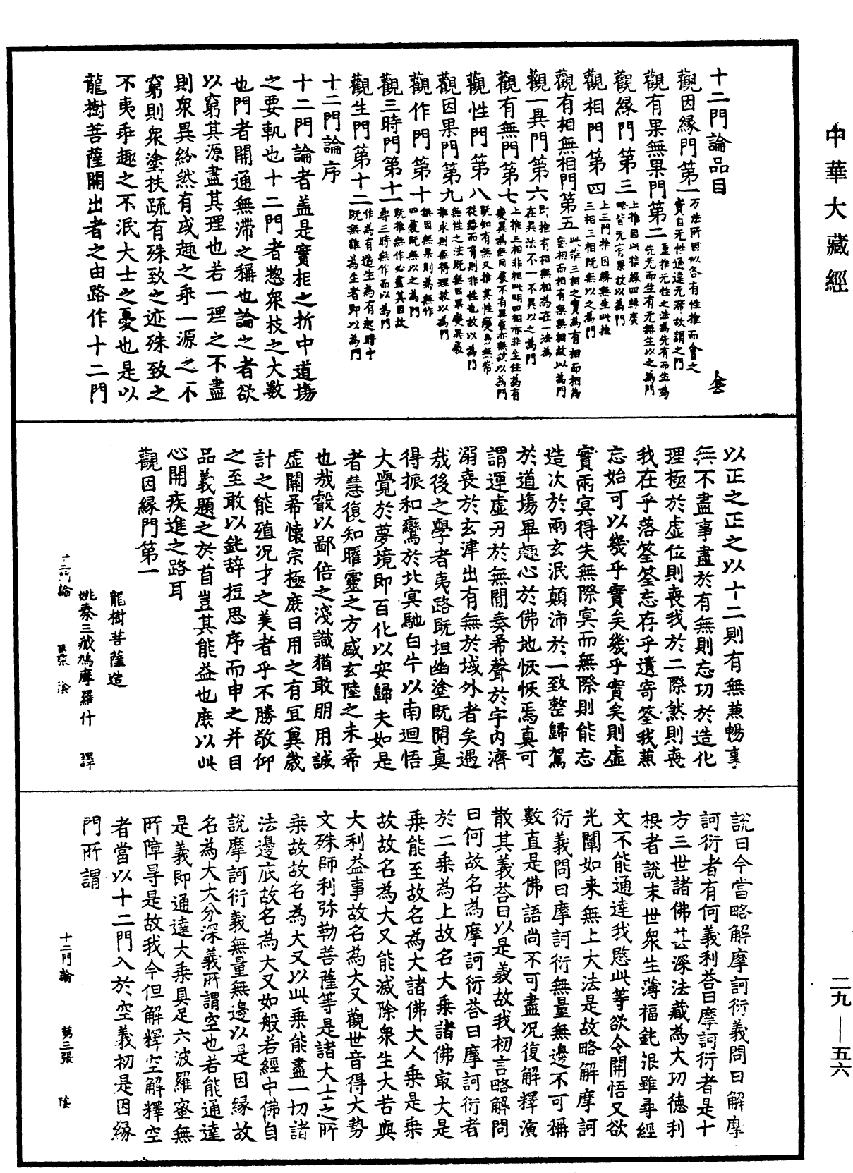 十二門論《中華大藏經》_第29冊_第0056頁