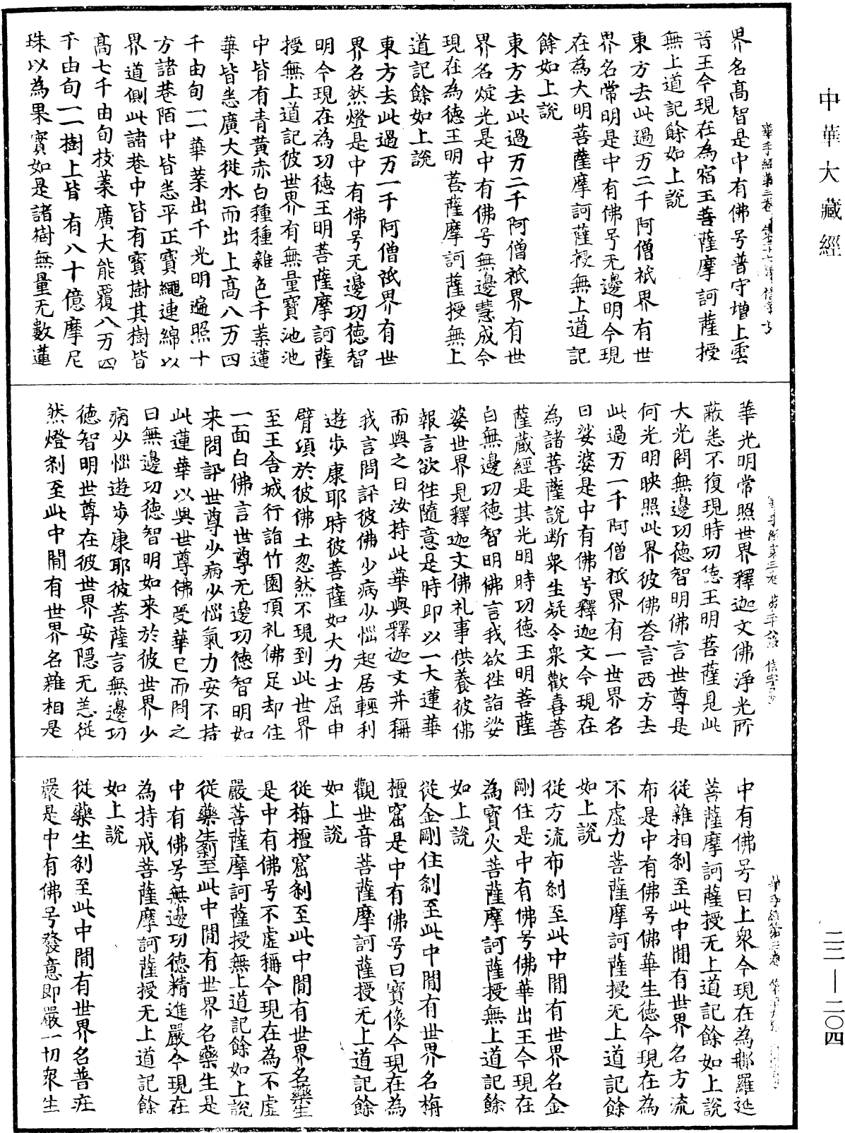 佛說華手經《中華大藏經》_第22冊_第204頁