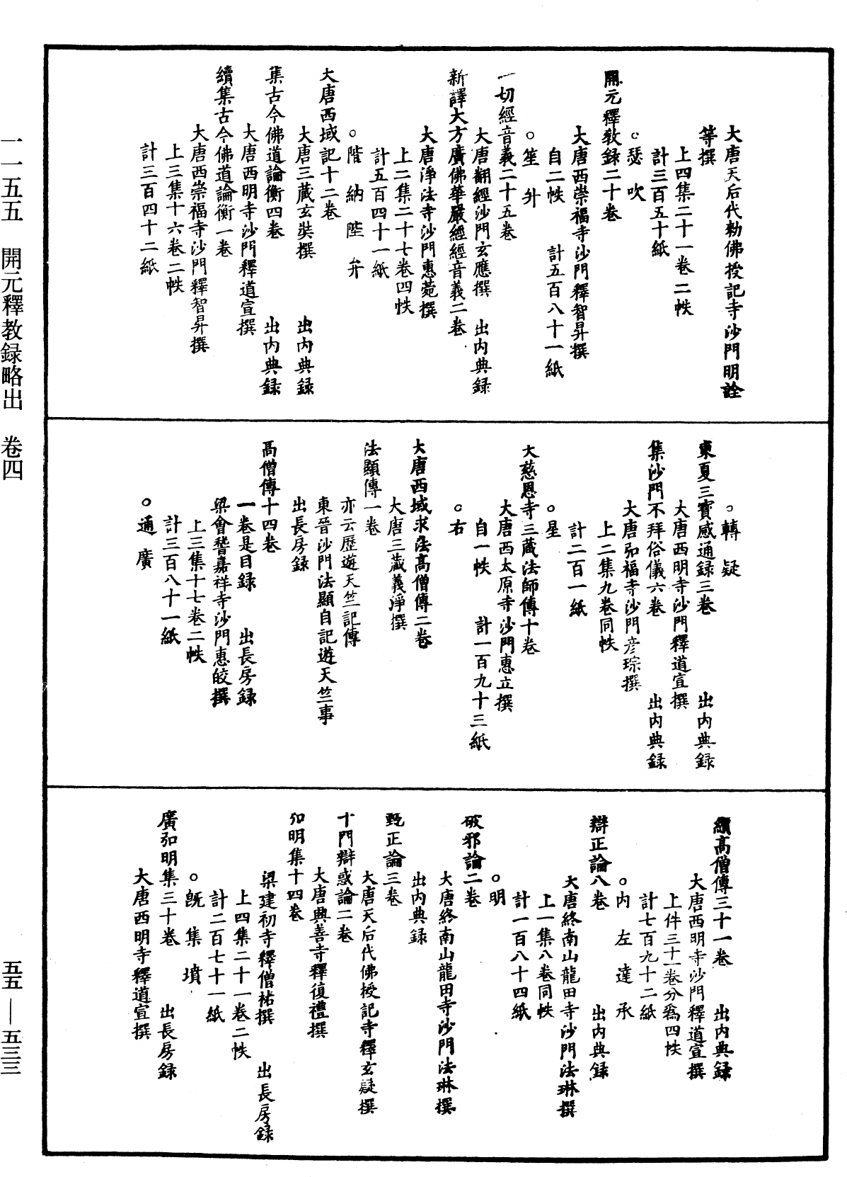 開元釋教錄略出《中華大藏經》_第55冊_第533頁