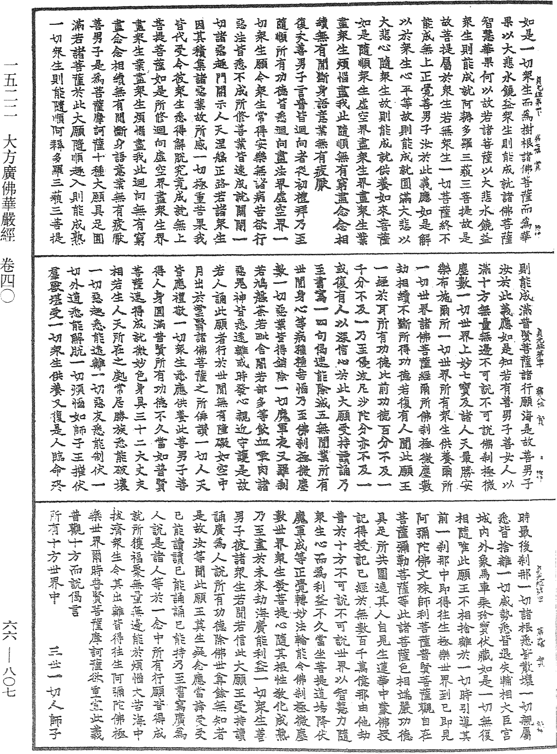 大方廣佛華嚴經《中華大藏經》_第66冊_第807頁