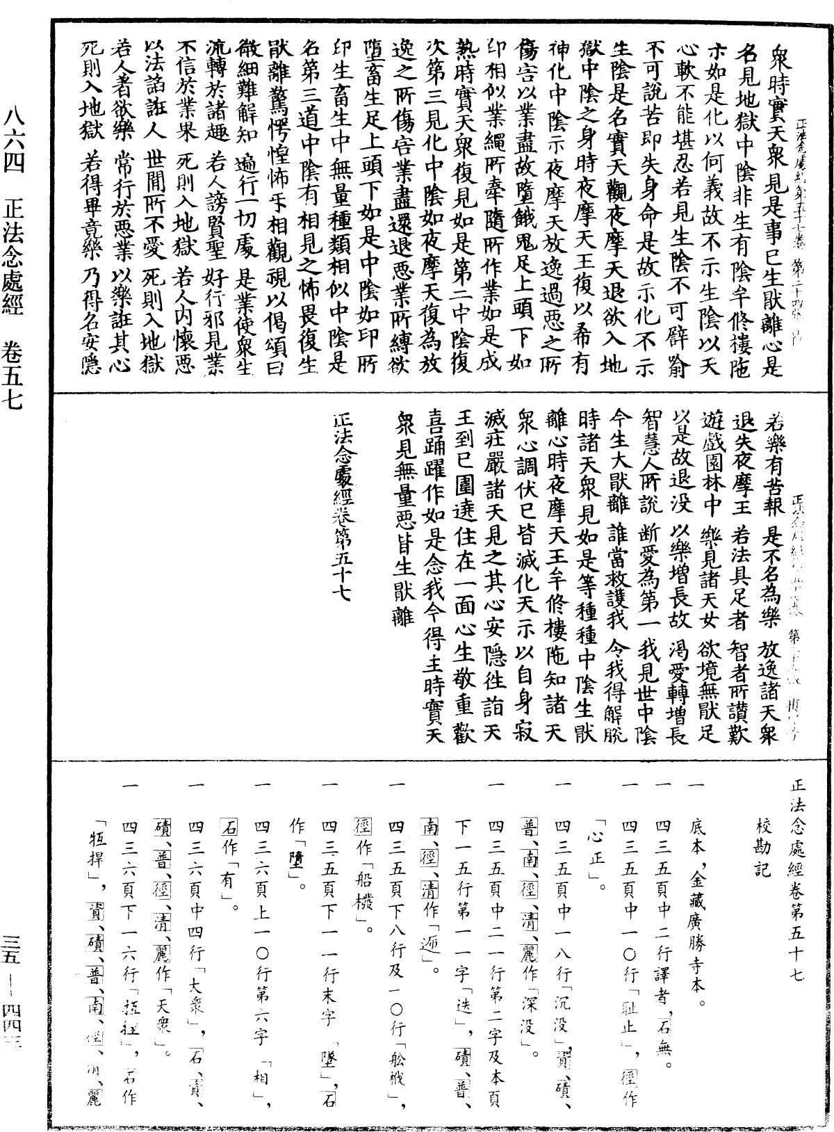 正法念處經《中華大藏經》_第35冊_第0443頁