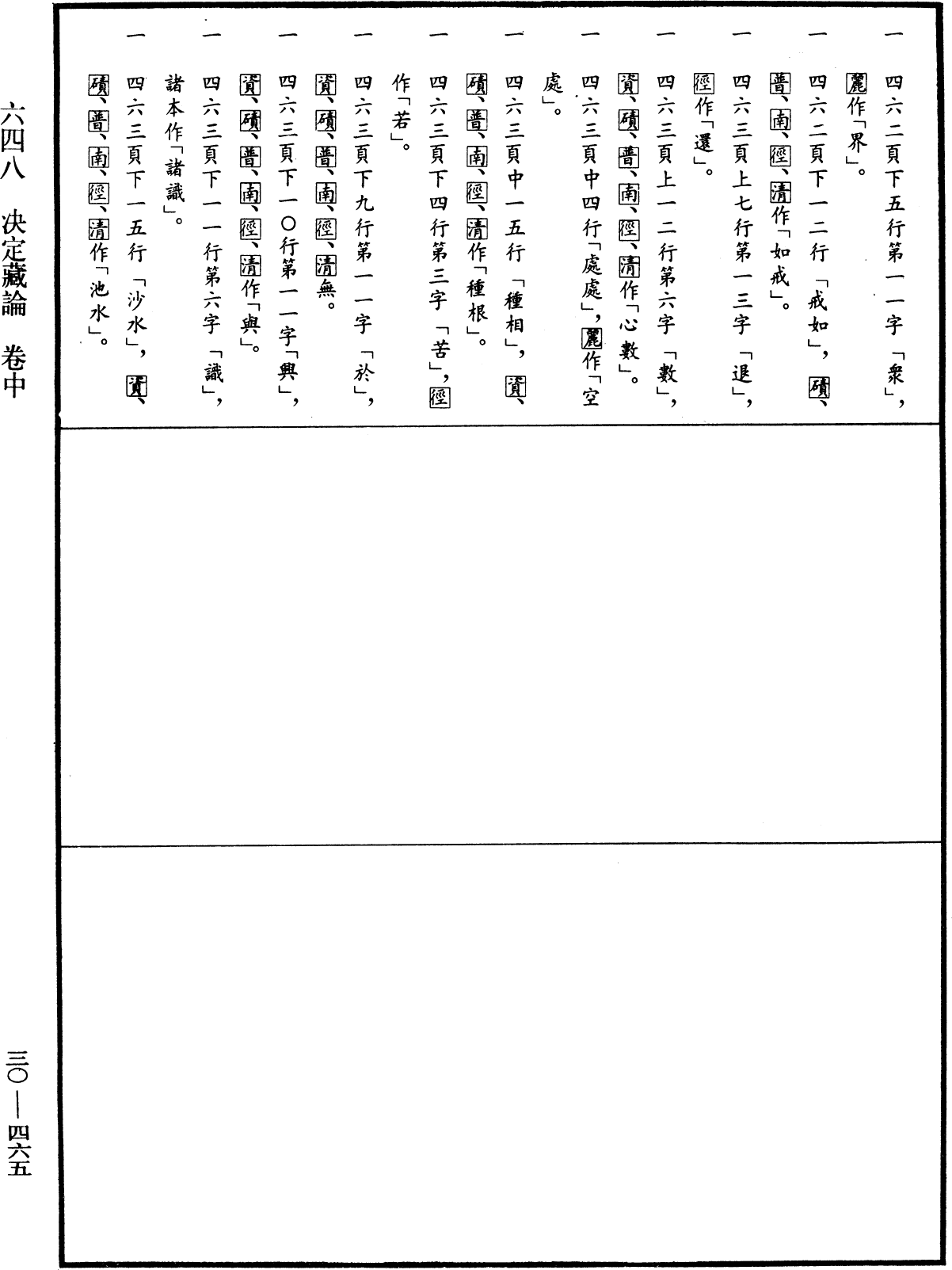 決定藏論《中華大藏經》_第30冊_第0465頁2