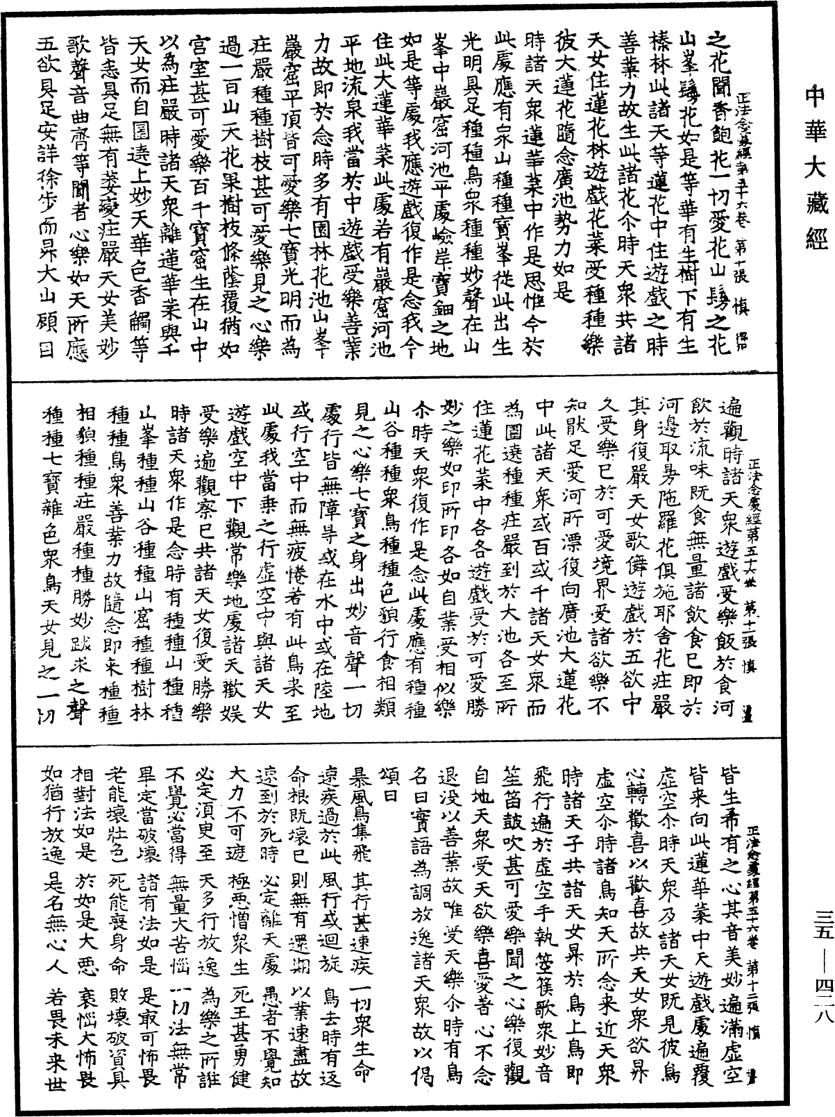 正法念處經《中華大藏經》_第35冊_第0428頁