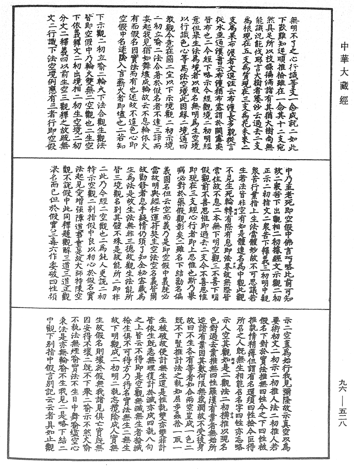 金光明經文句記《中華大藏經》_第96冊_第528頁