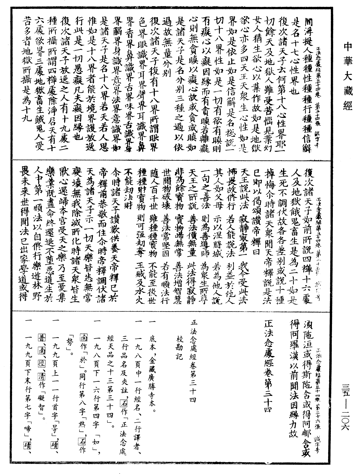 正法念處經《中華大藏經》_第35冊_第0206頁