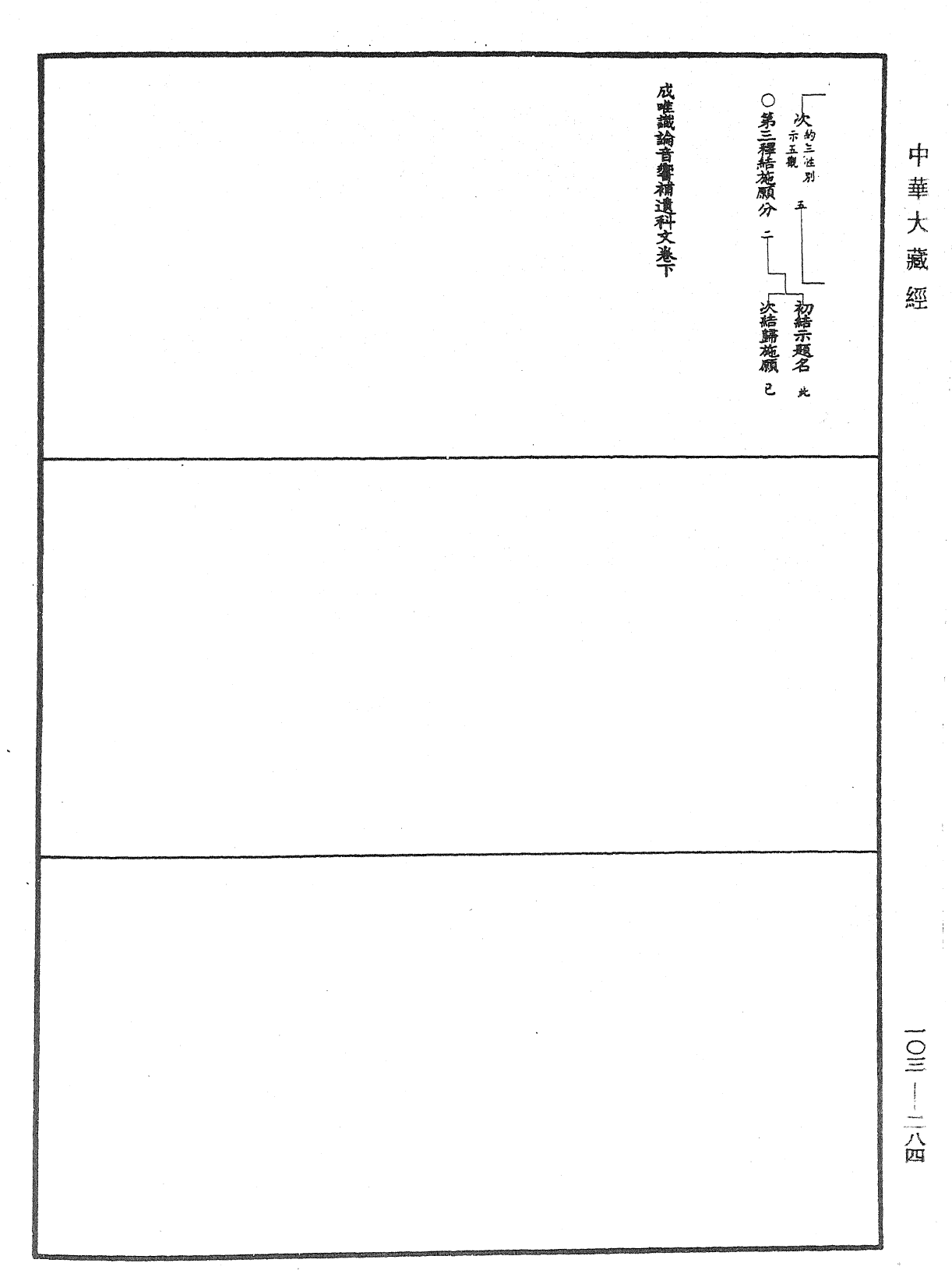 成唯識論音響補遺《中華大藏經》_第103冊_第284頁