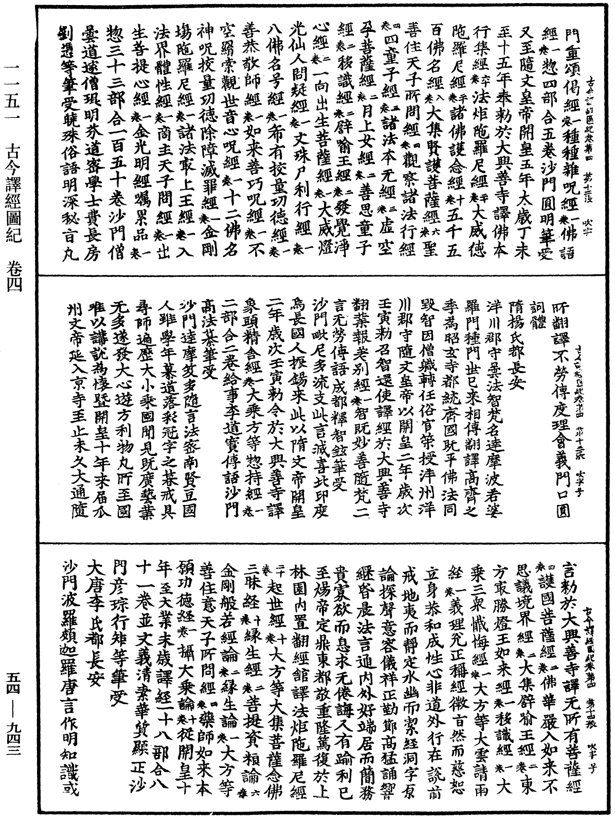 古今譯經圖紀《中華大藏經》_第54冊_第943頁