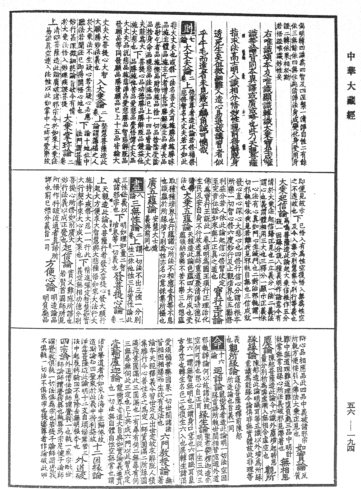 大藏經綱目指要錄《中華大藏經》_第56冊_第0194頁