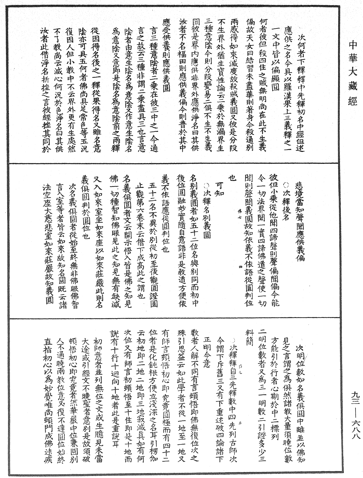 法華玄義釋籤《中華大藏經》_第93冊_第688頁