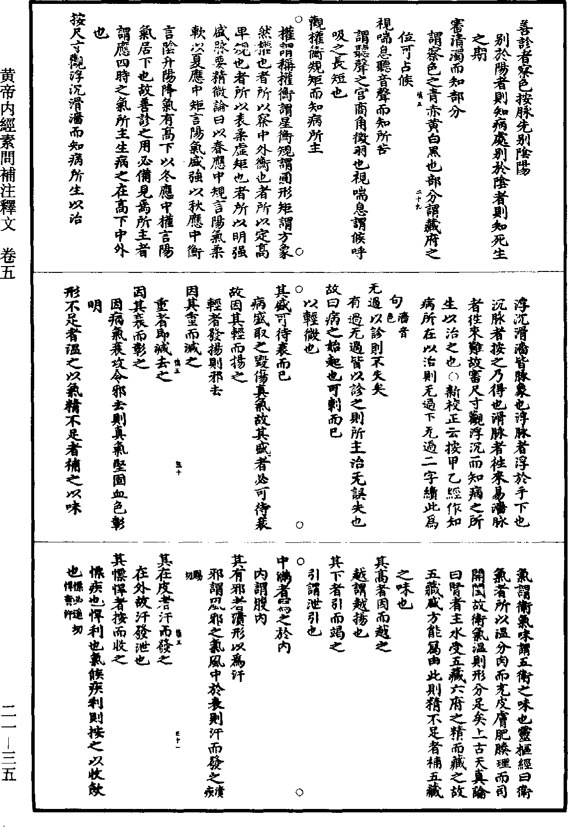 黃帝內經素問補註釋文《道藏》第21冊_第035頁