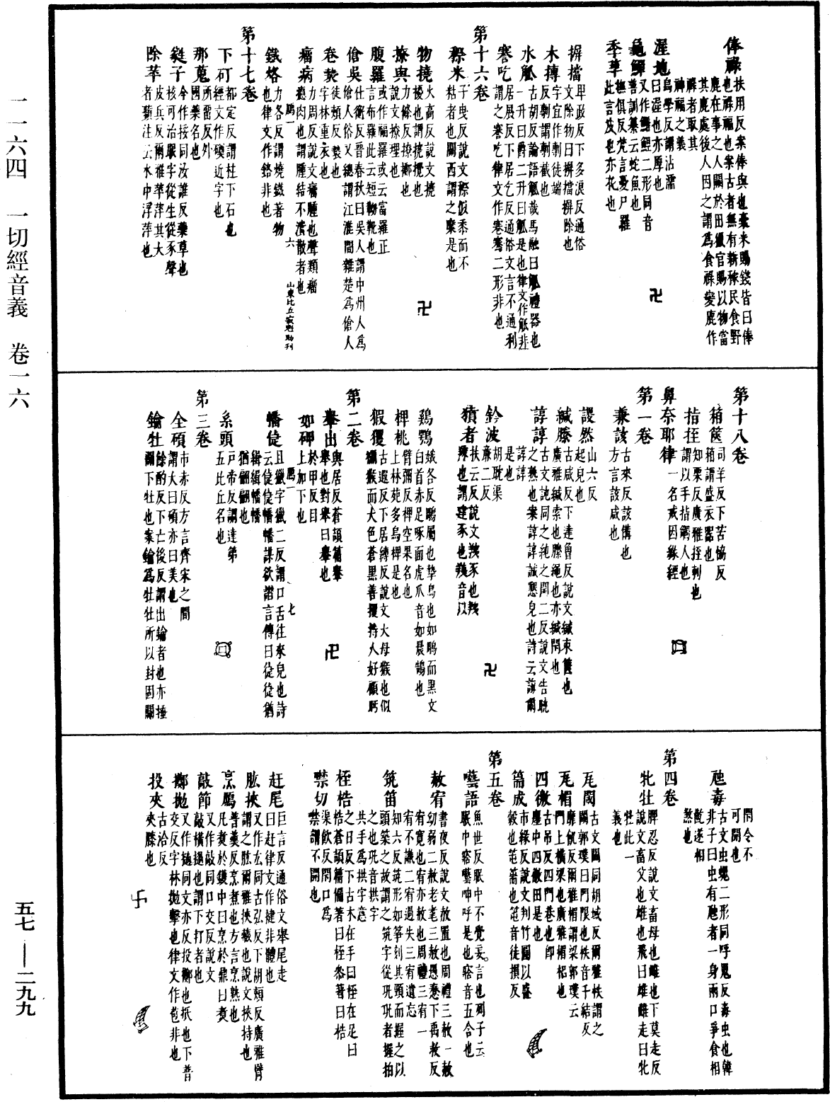 一切經音義《中華大藏經》_第57冊_第0299頁