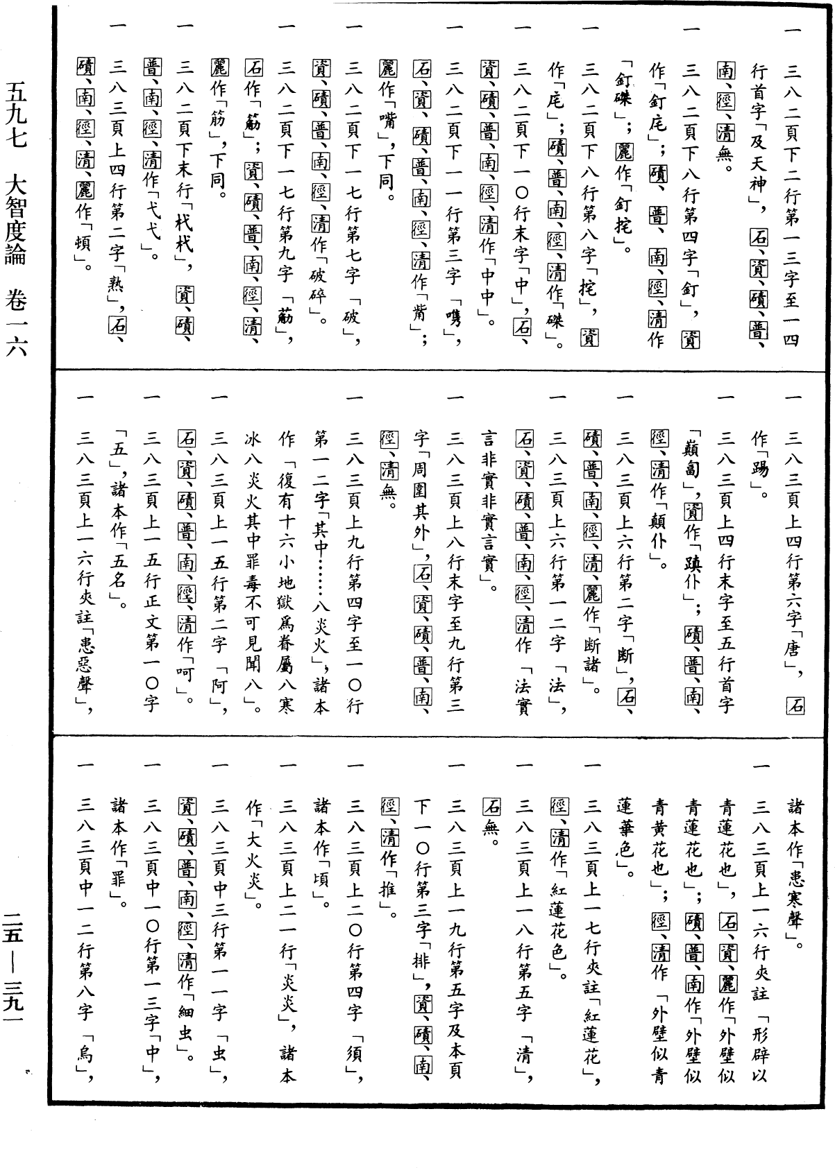 大智度論《中華大藏經》_第25冊_第391頁