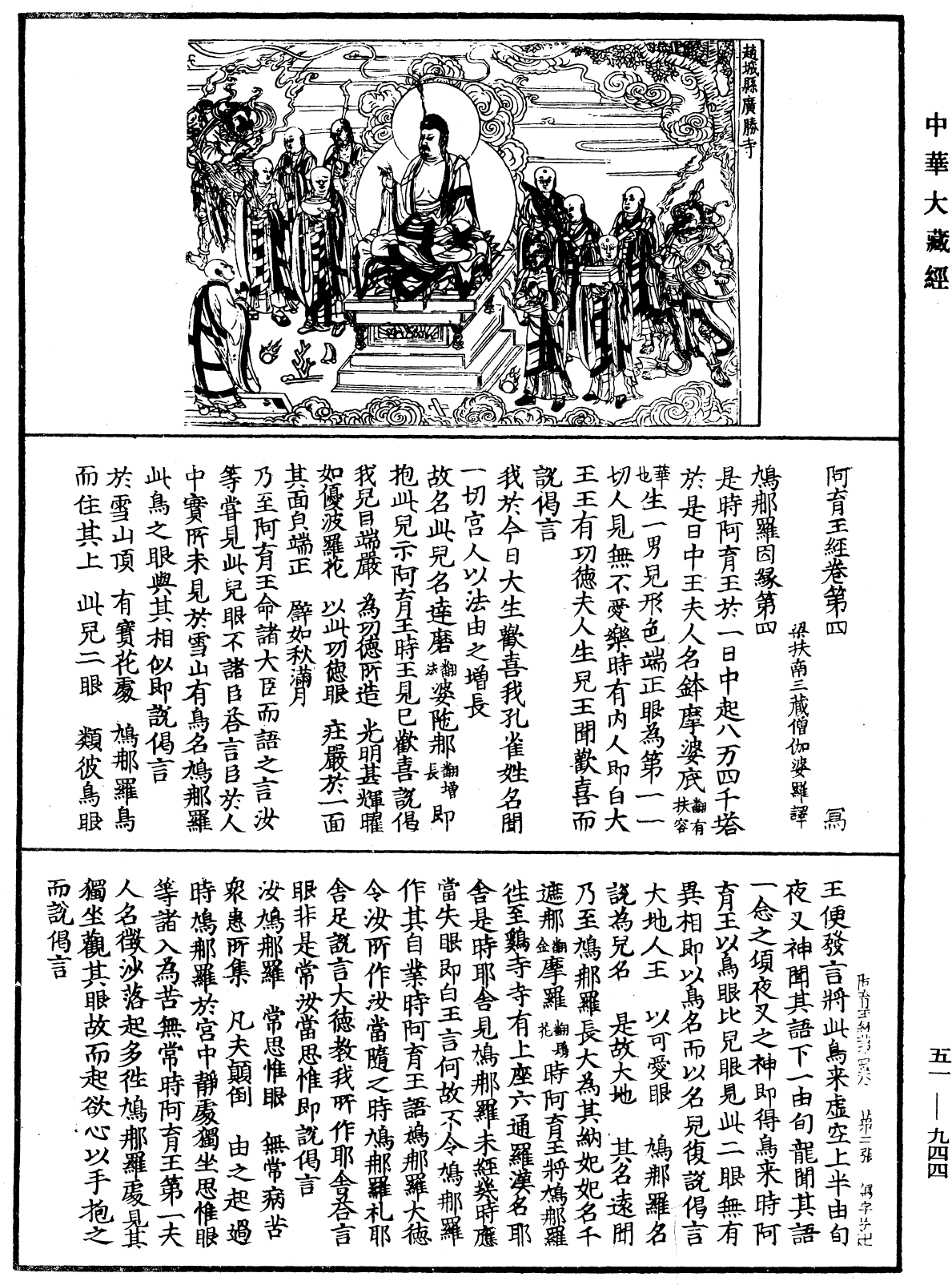 阿育王經《中華大藏經》_第51冊_第944頁