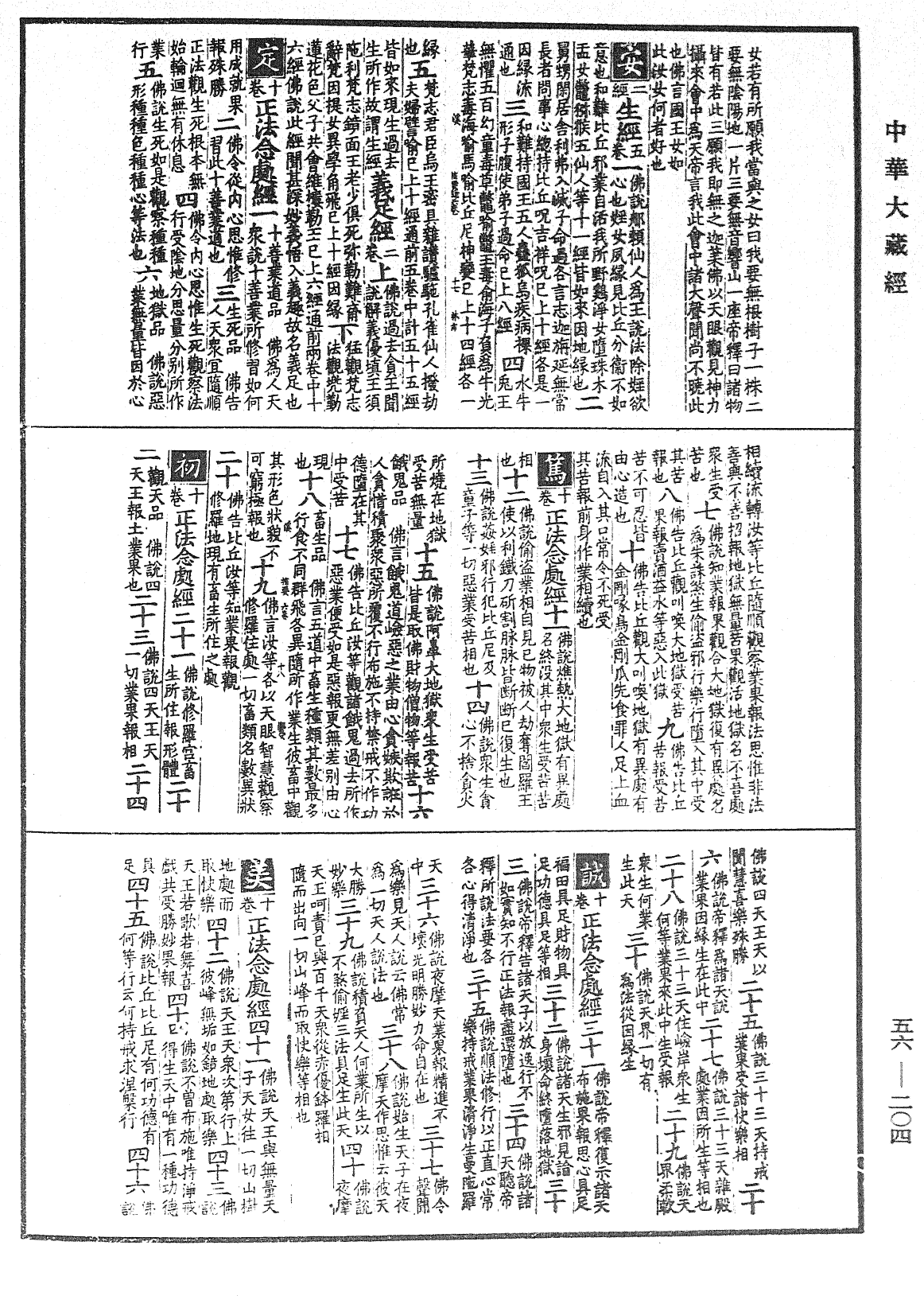 大藏經綱目指要錄《中華大藏經》_第56冊_第0204頁