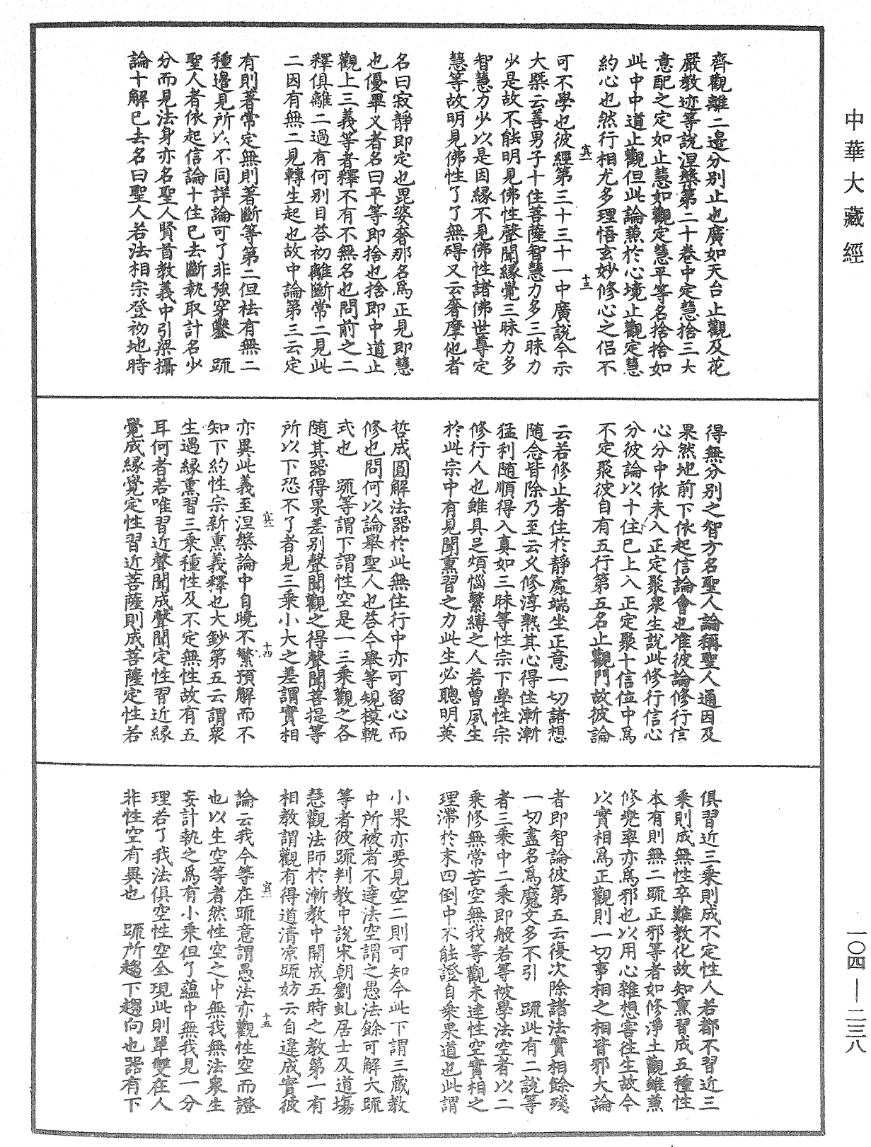 肇論新疏、新疏游刃《中華大藏經》_第104冊_第238頁